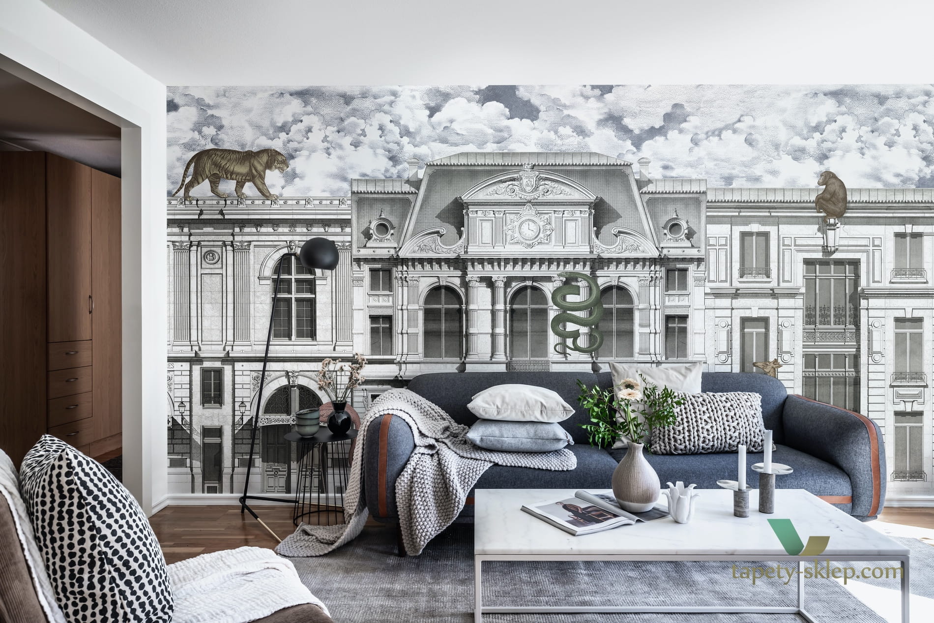 Fototapeta R17172 Animal Avenue Colorful Rebel Walls
