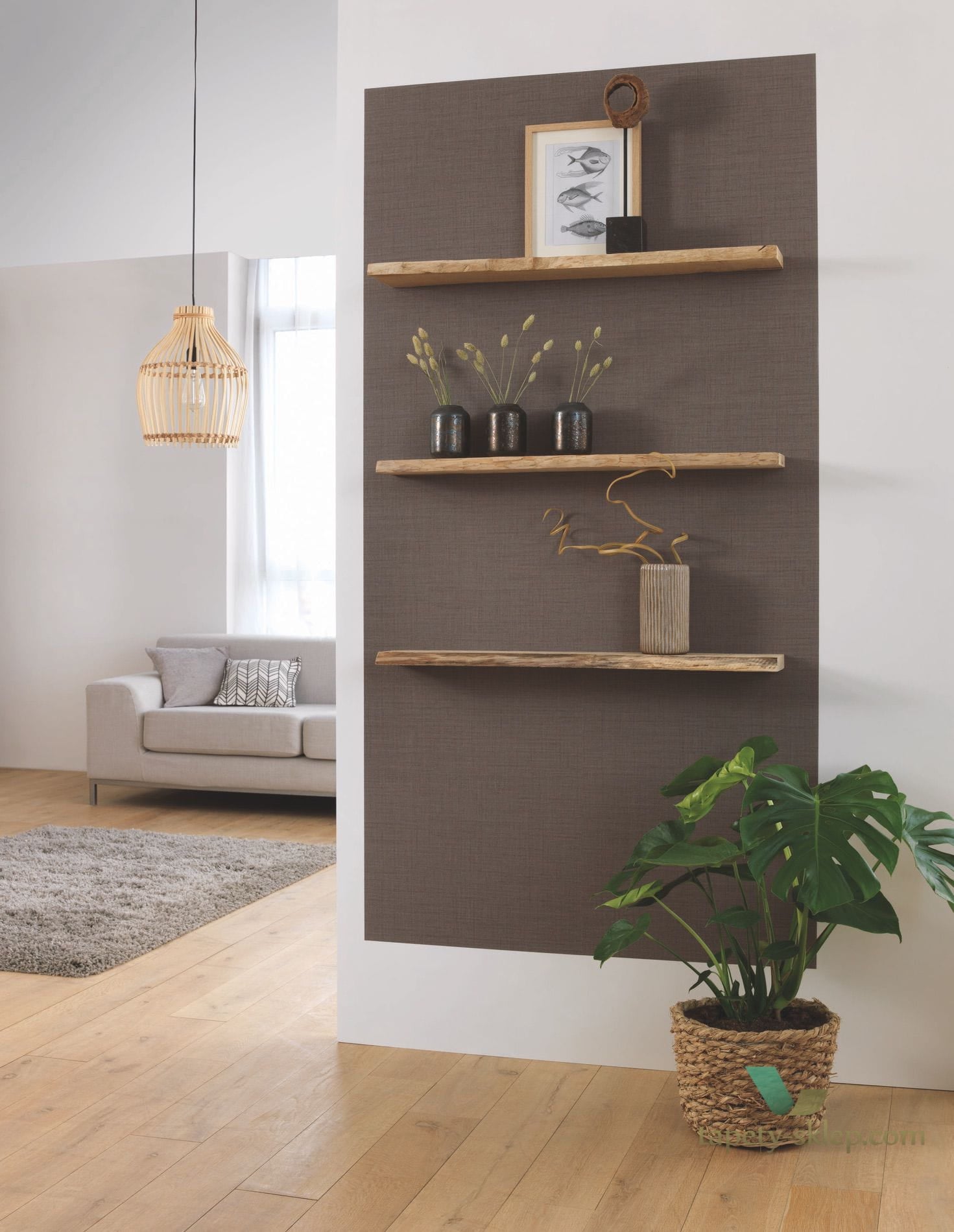 Tapeta płótno Casadeco TWED 85477621 Tweed