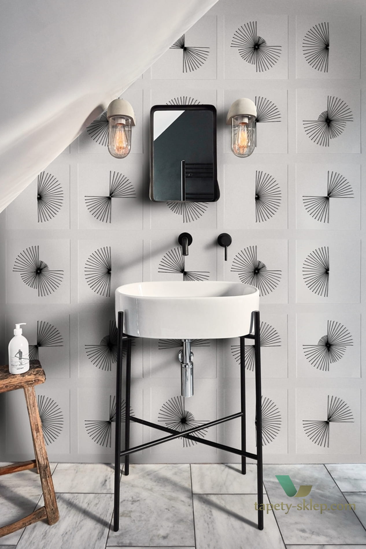 Tapeta Wall&Deco WET_BT2002 BOW TIE WET SYSTEM 2020