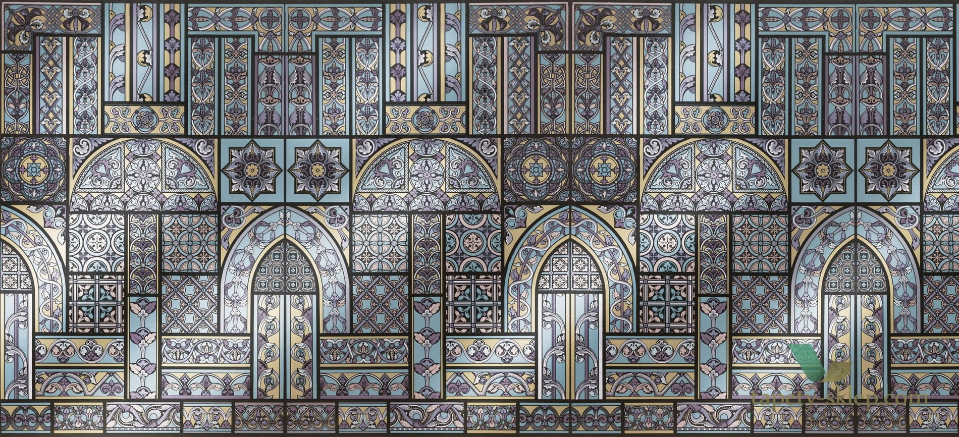 Tapeta Wall&Deco WET_DC2002 Domestic Cathedral WET SYSTEM 2020