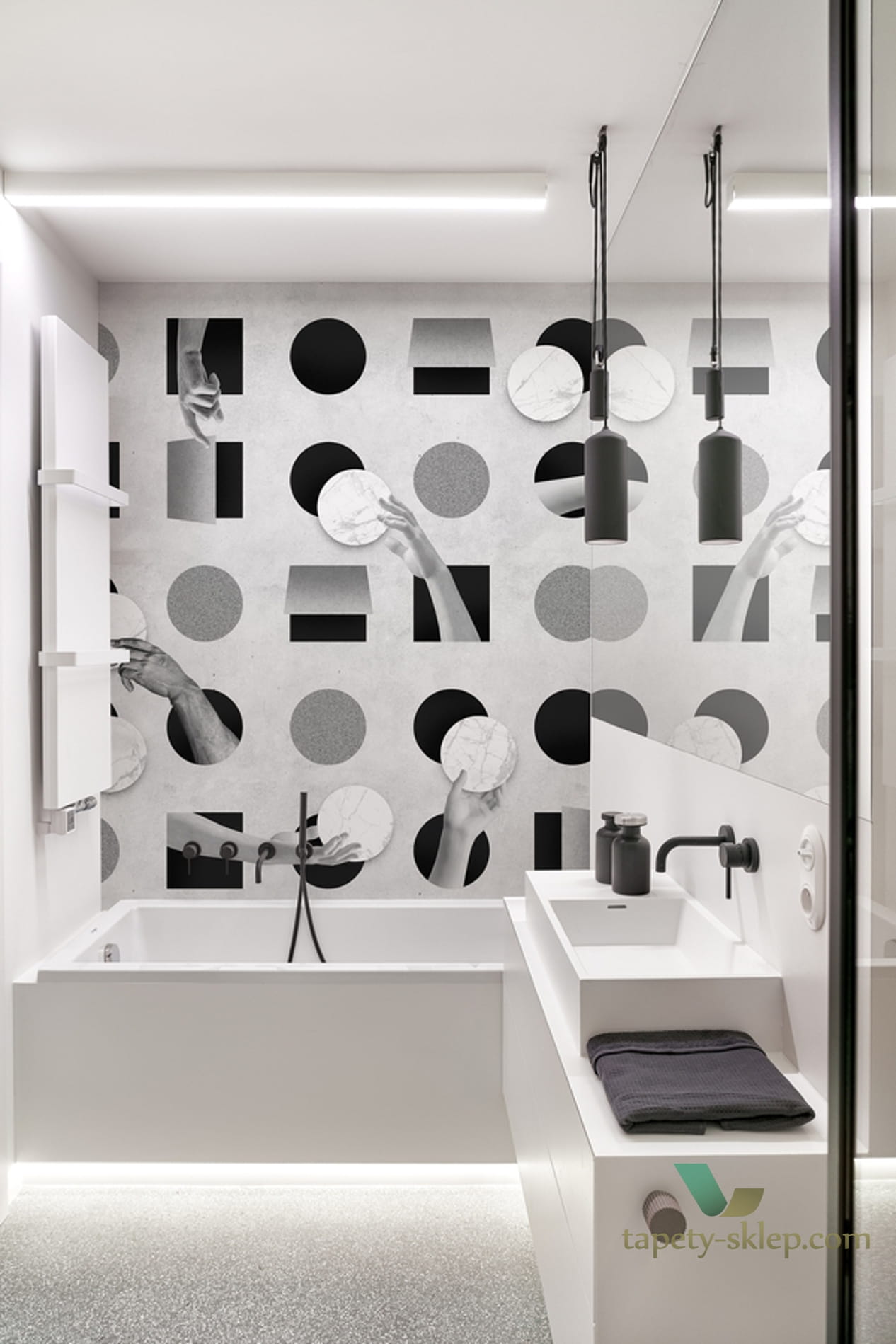 Tapeta Wall&Deco WET_TO2002 TOUCHE WET SYSTEM 2020