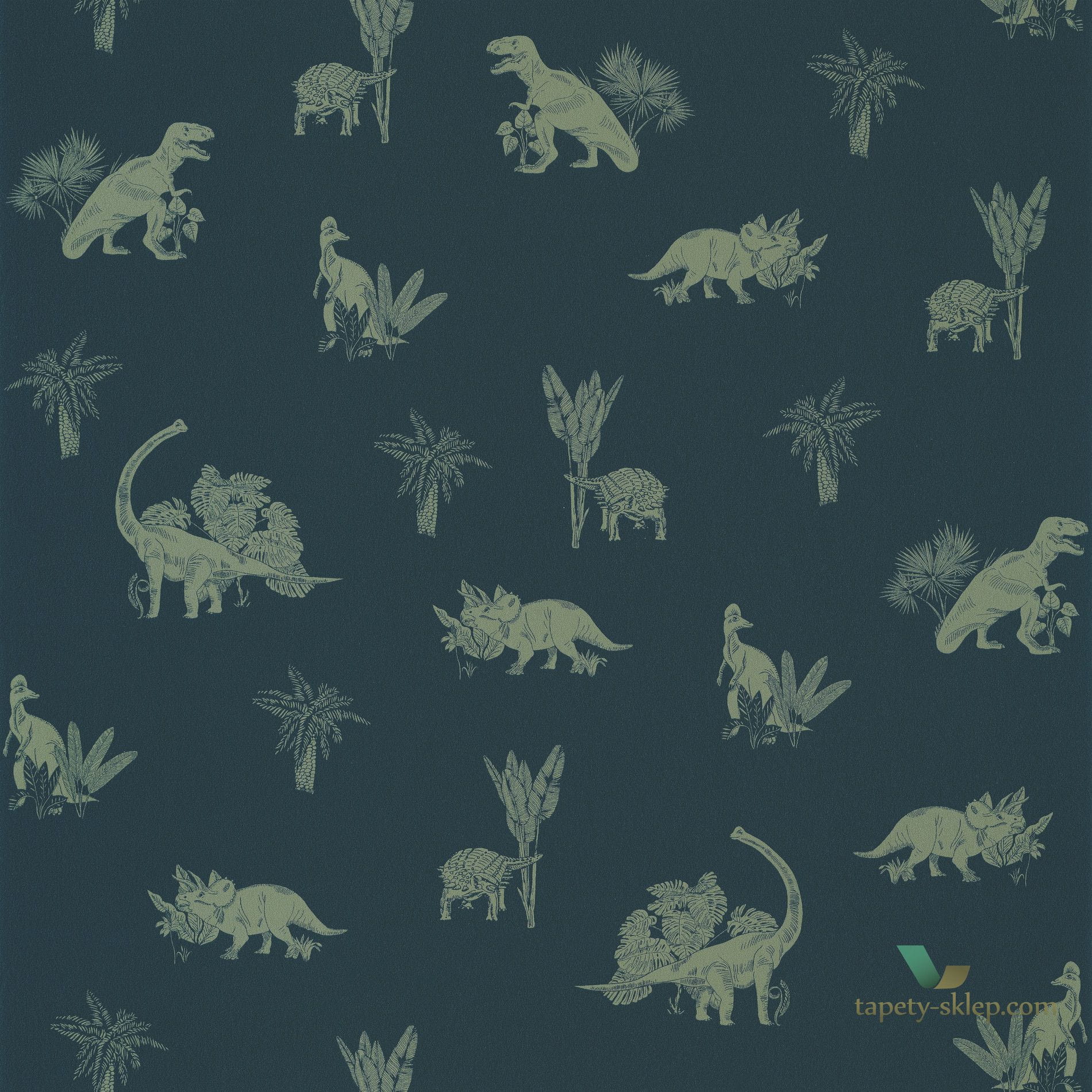 Tapeta Caselio Jurassic Word OUP101936900 Our Planet