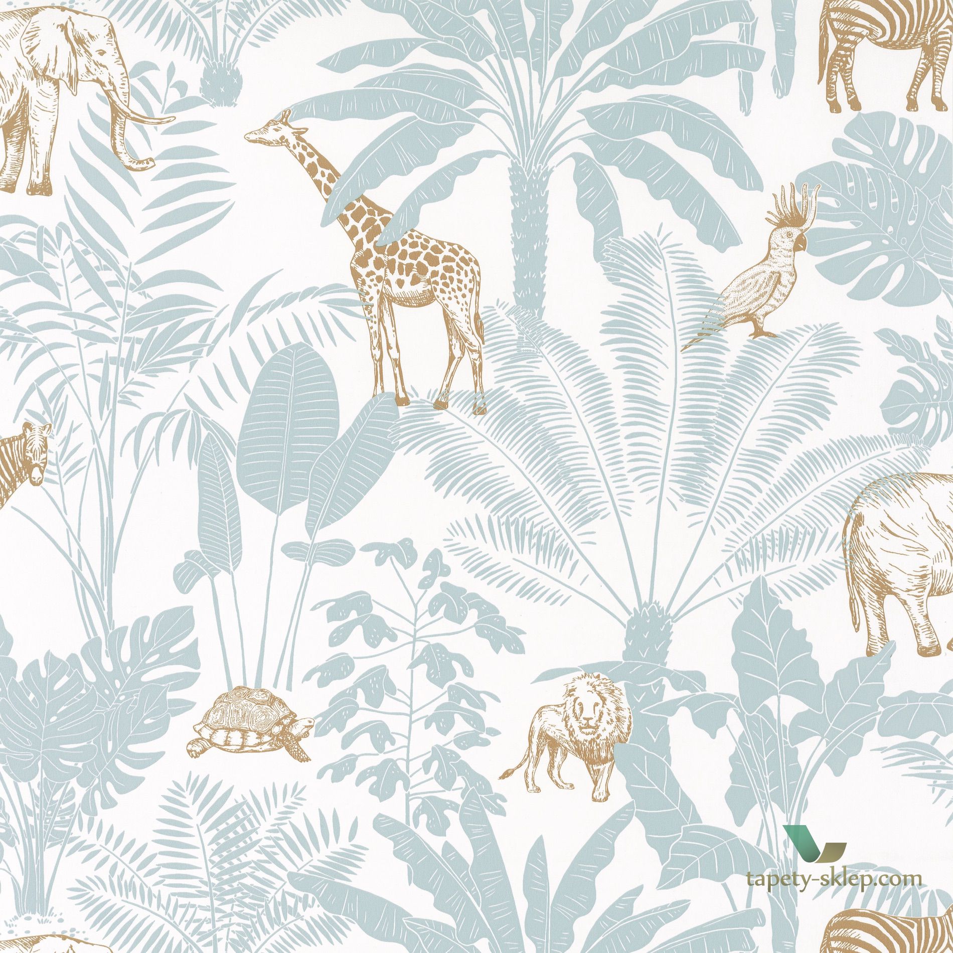 Tapeta Caselio Jungle Trip OUP101957121 Our Planet