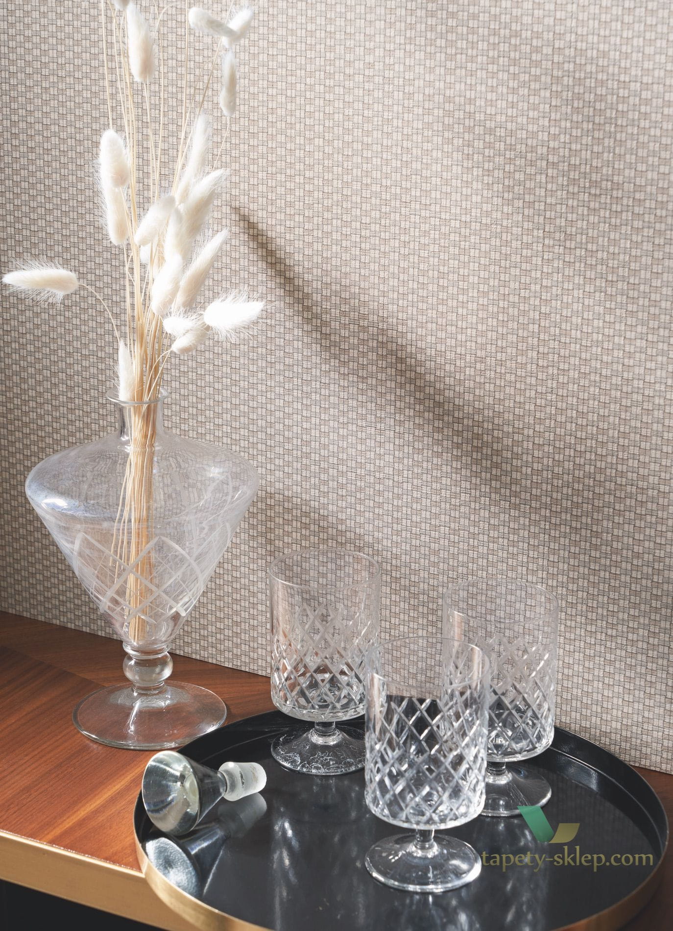 Tapeta Casadeco Weavy FOCL 85821257 Five o'clock