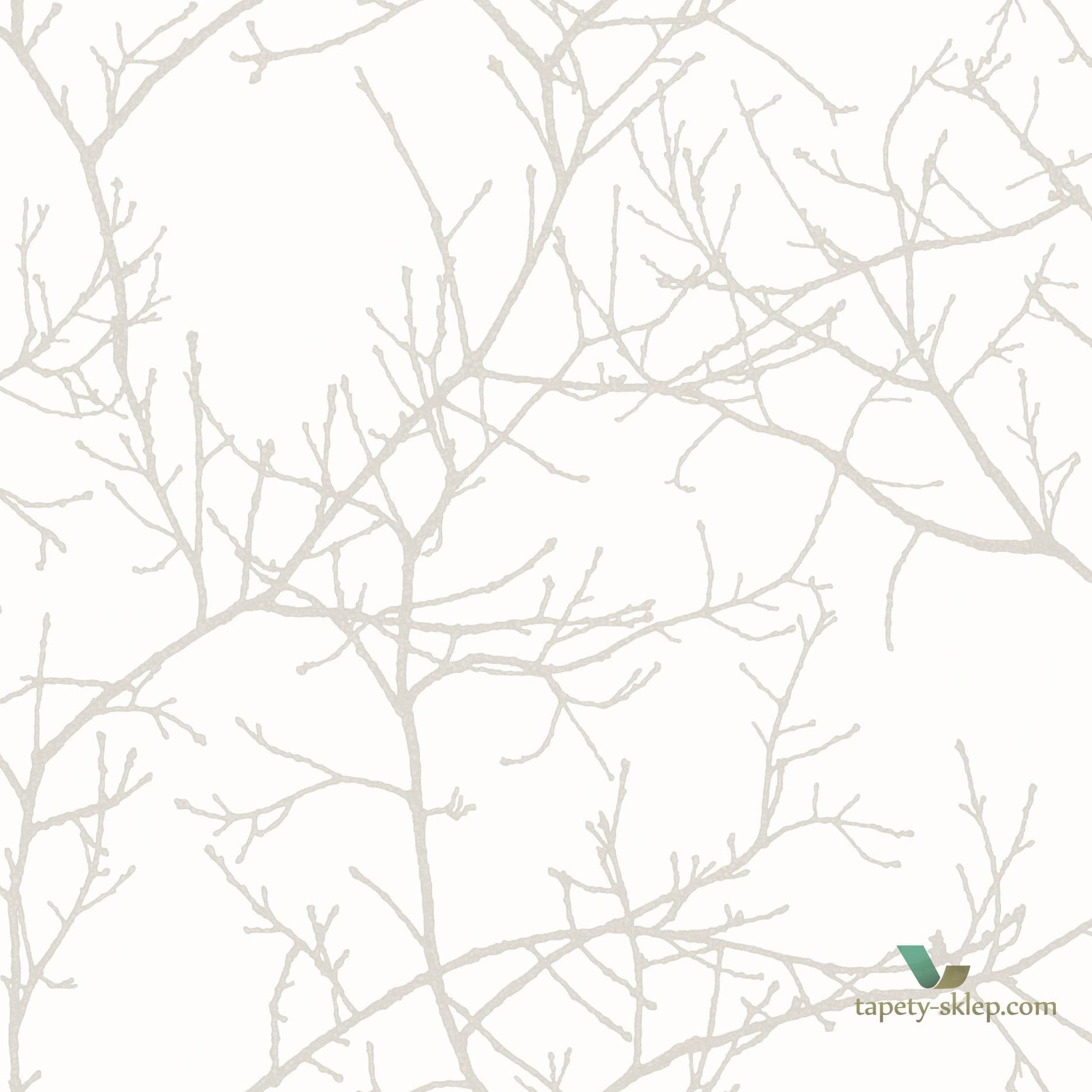 Tapeta w gałęzie Arbre Casadeco RVSD 16960212 Riverside 3