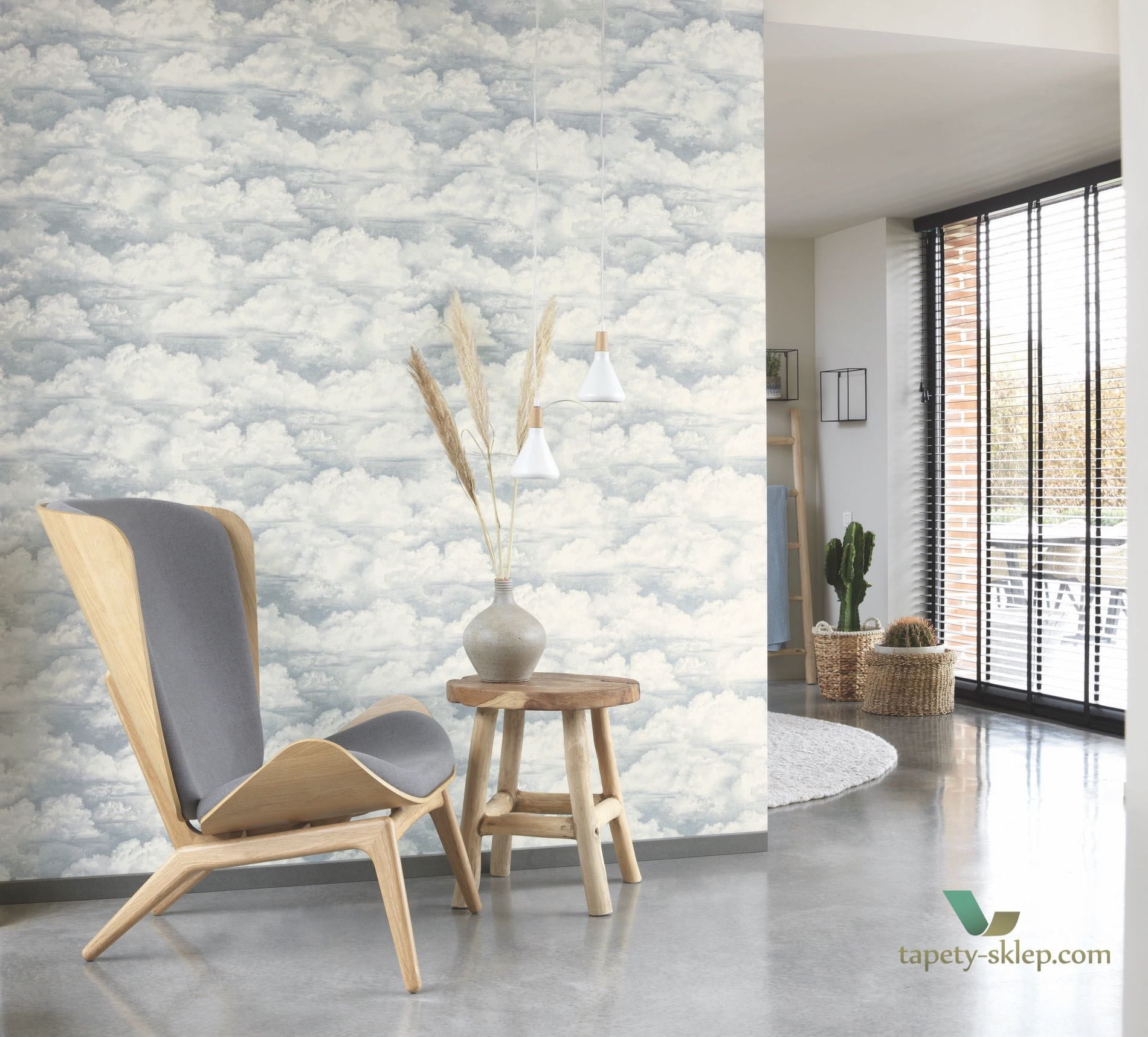 Tapeta w chmury Nuage Casadeco RVSD 85307335 Riverside 3