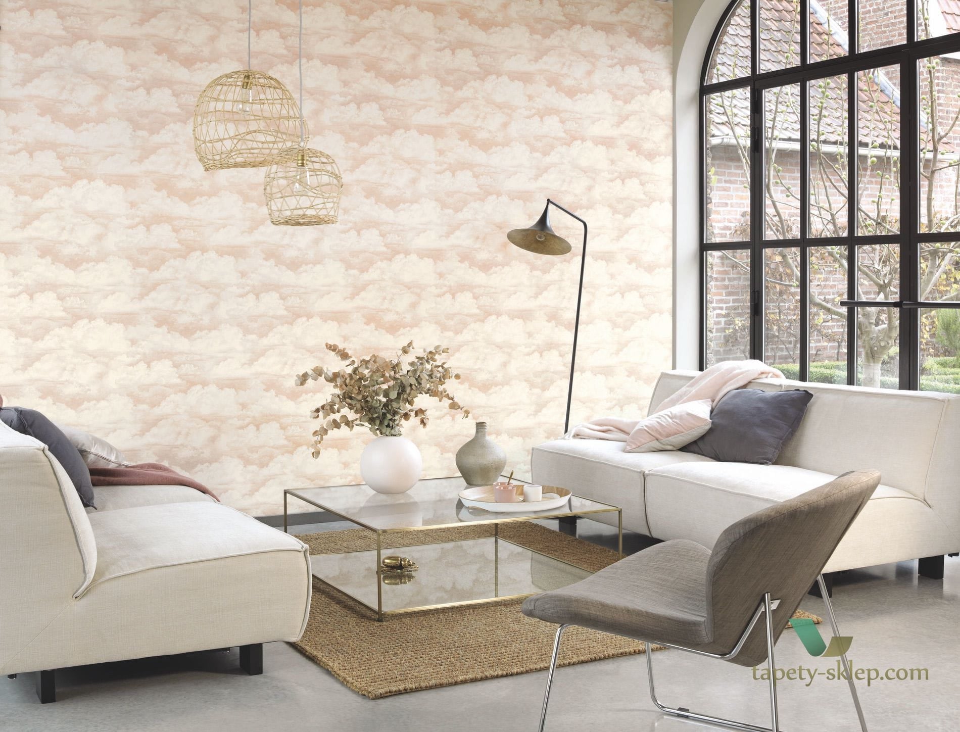 Tapeta w chmury Nuage Casadeco RVSD 85309202 Riverside 3