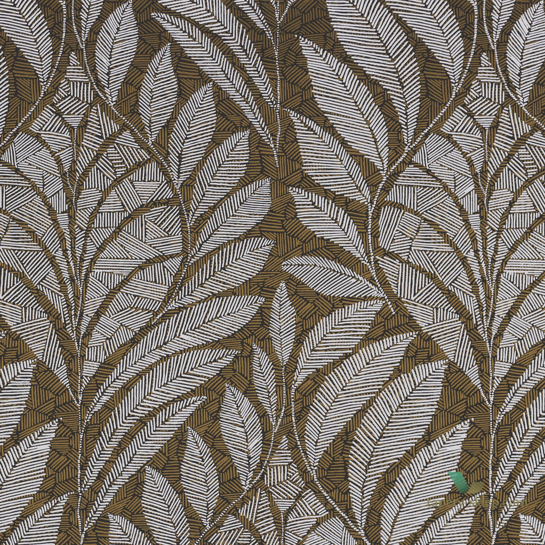 Tapeta liście Casamance Gustav 74770610 Printemps Viennois