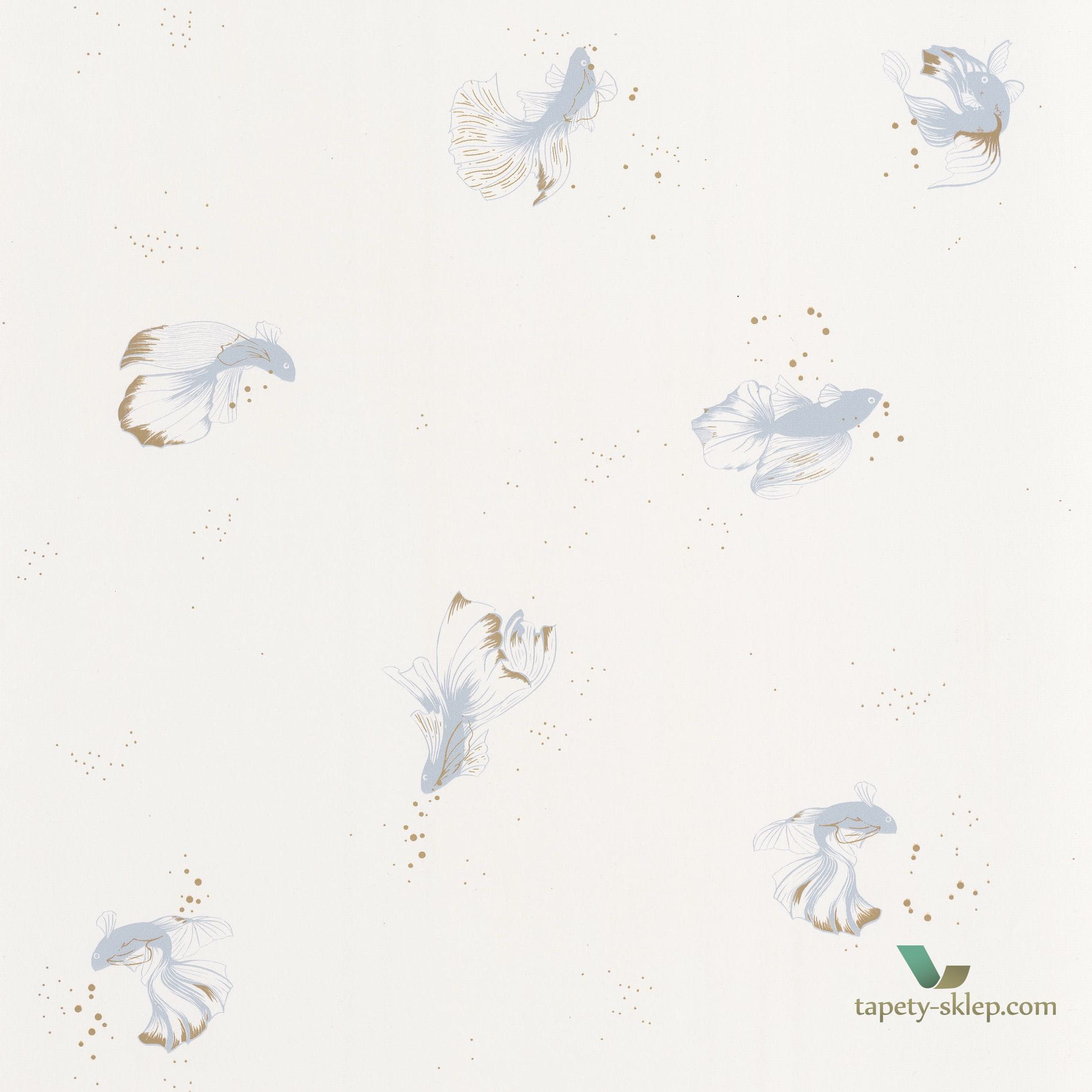 Tapeta ryby Caselio Swim & Chill PTB101756029 The Place to Be(d)