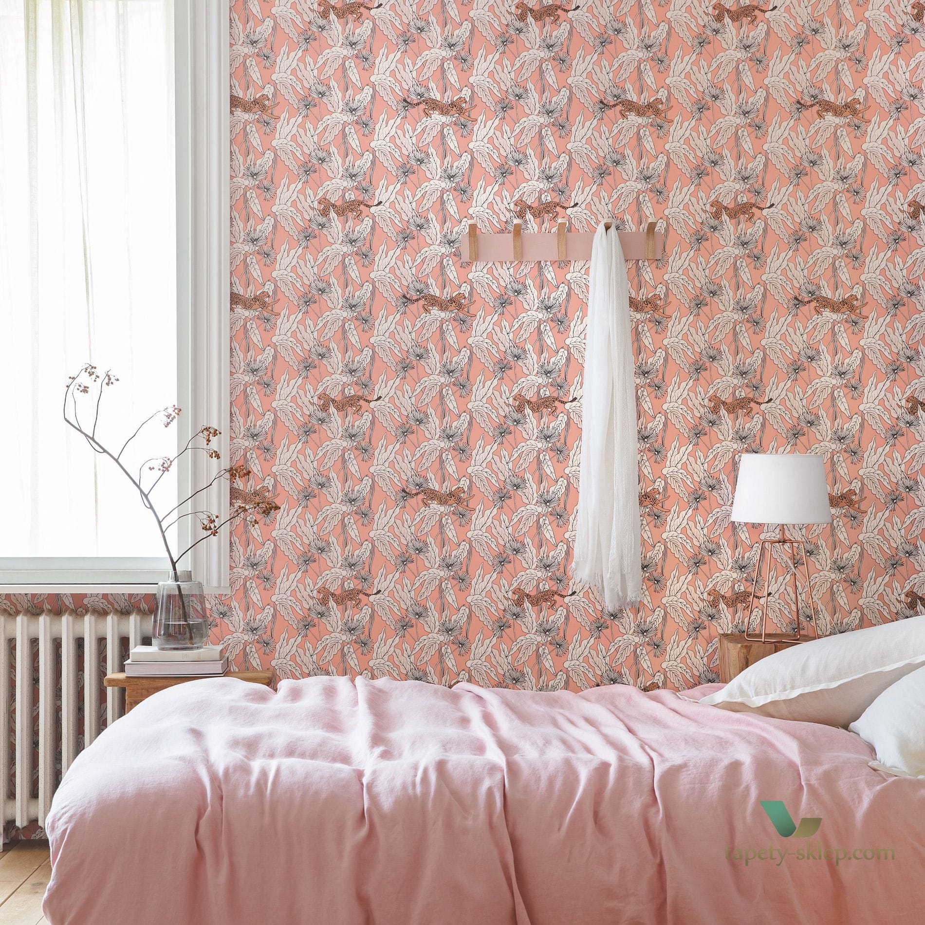 Tapeta roślinna ze zwierzętami Caselio Fantasy World PTB101774001 The Place to Be(d)