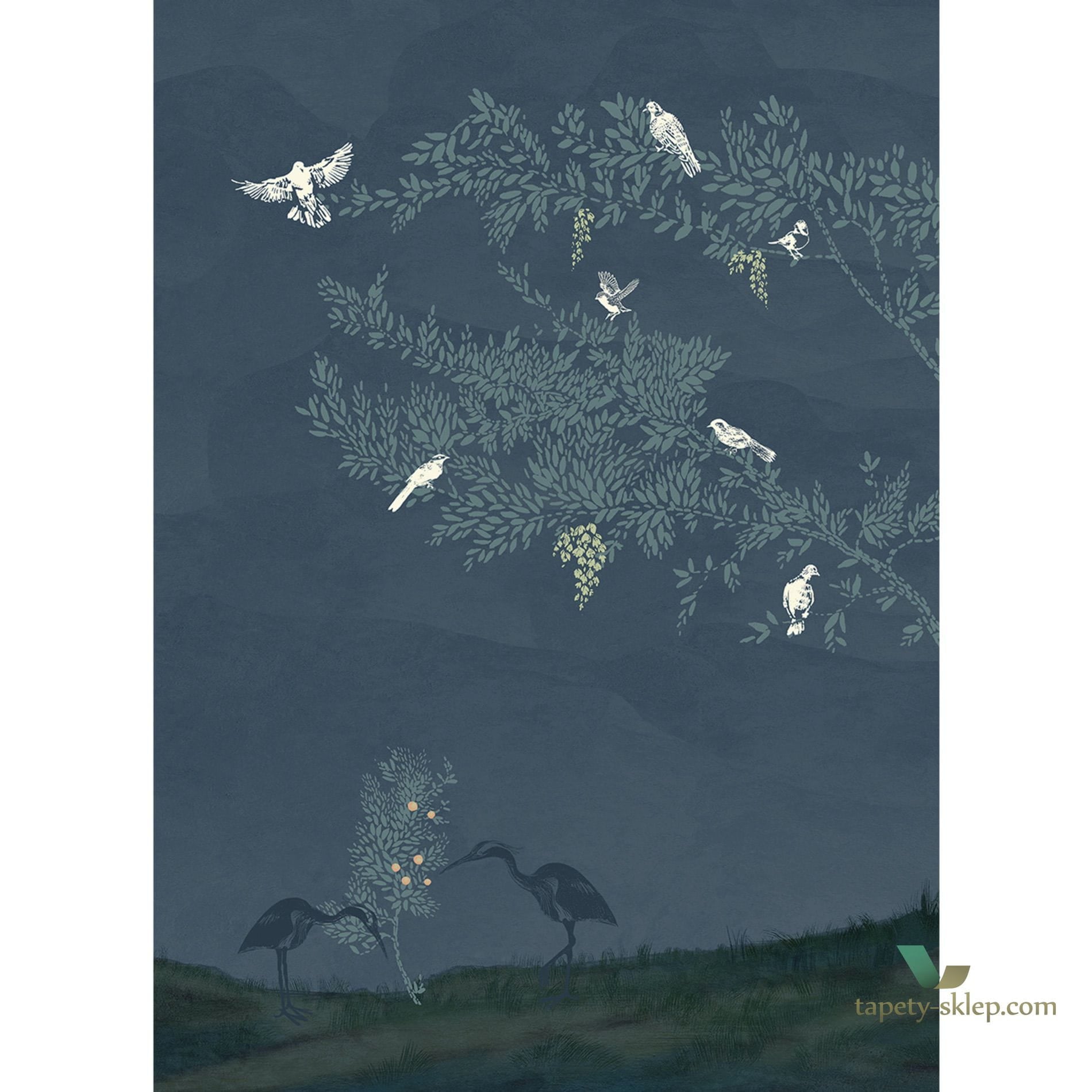 Mural botaniczny krajobraz Caselio Dream a Little Dream of Me PTB102046809 The Place to Be(d)