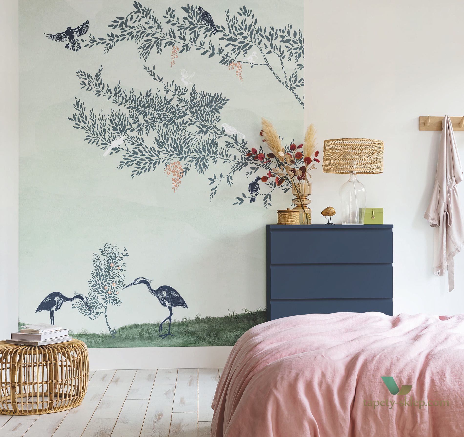 Mural botaniczny krajobraz Caselio Dream a Little Dream of Me PTB102046809 The Place to Be(d)