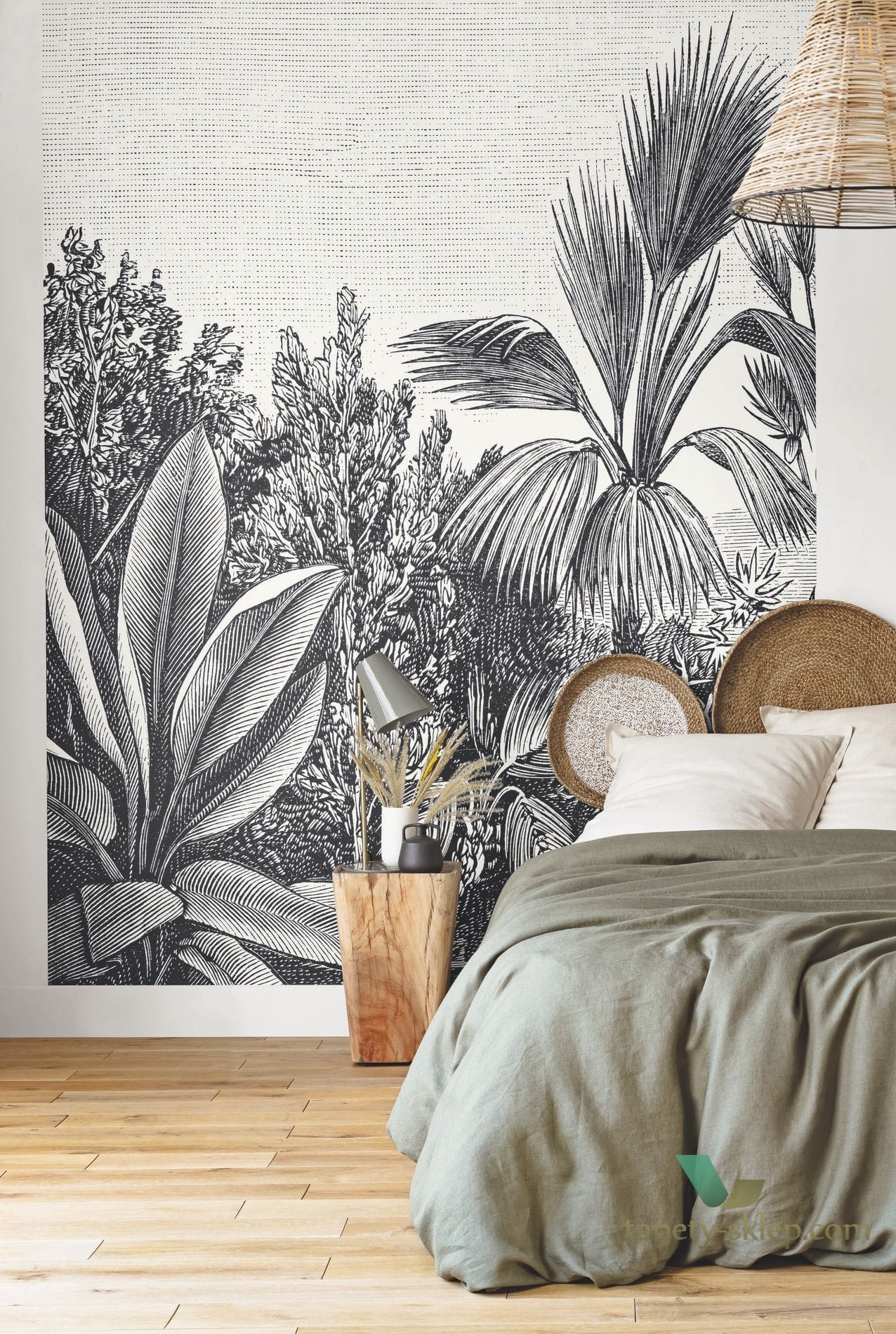 Mural tropikalny Caselio Escape PTB102059018 The Place to Be(d)