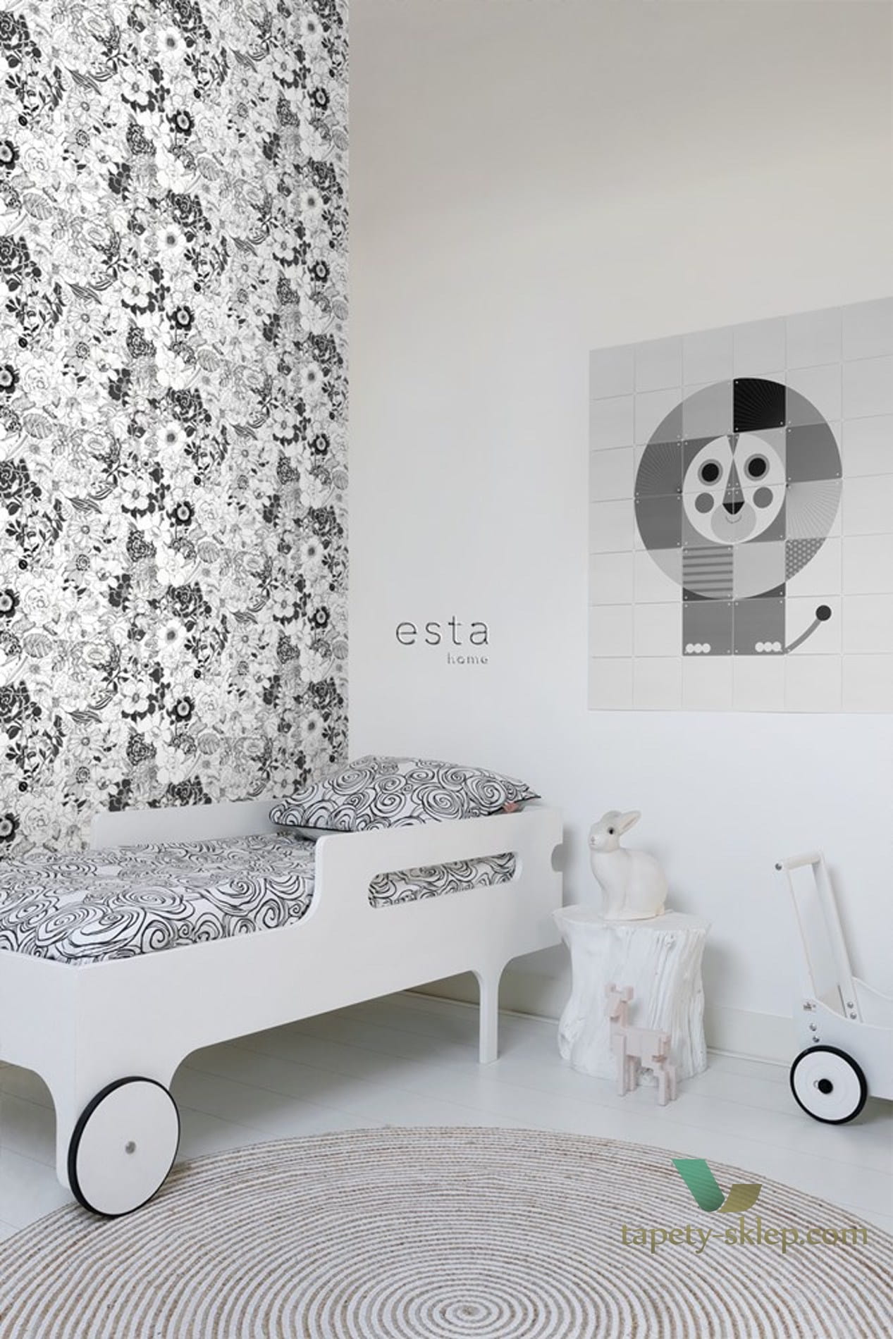 Tapeta Esta 138503 Black and White