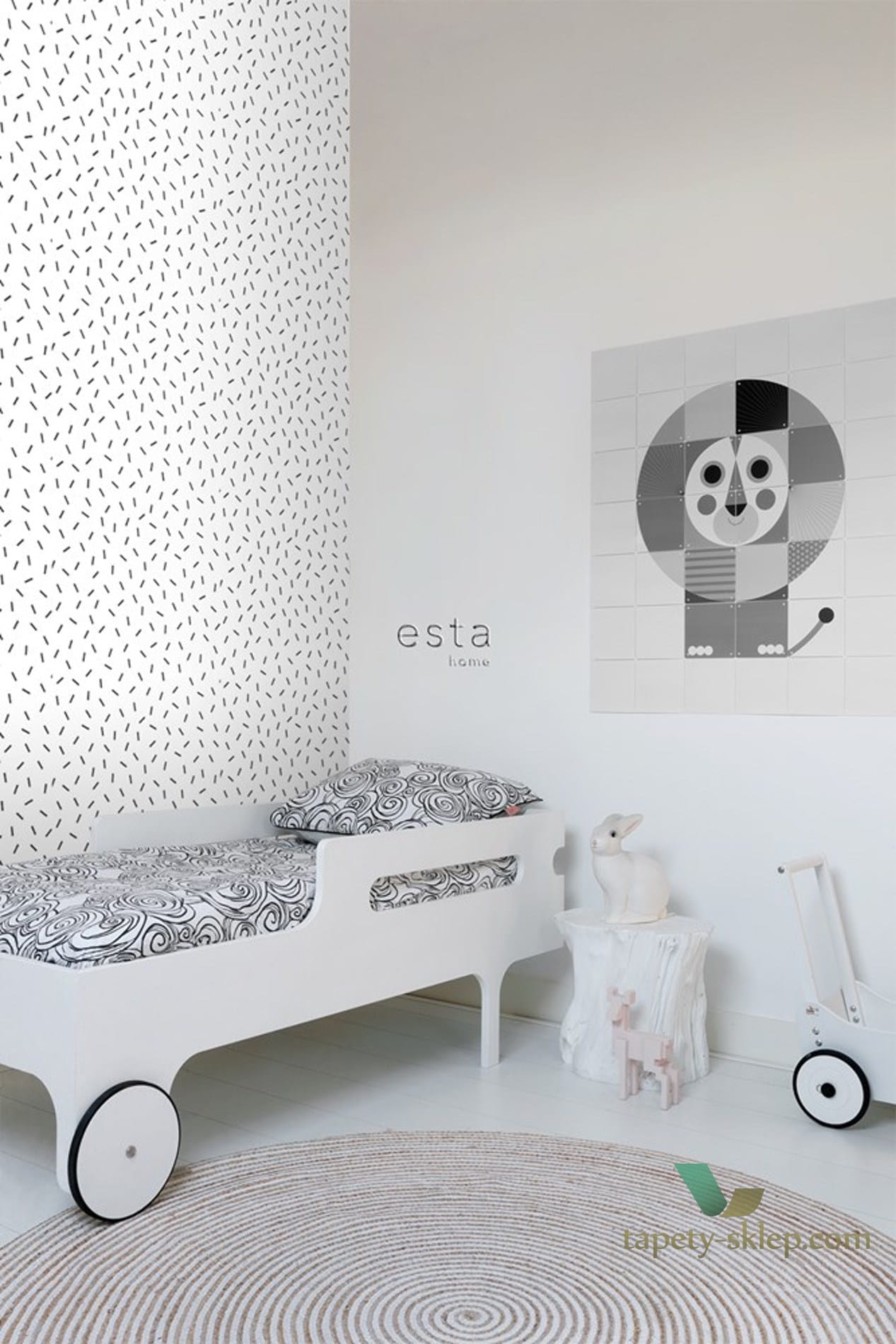 Tapeta Esta 139064 Black and White