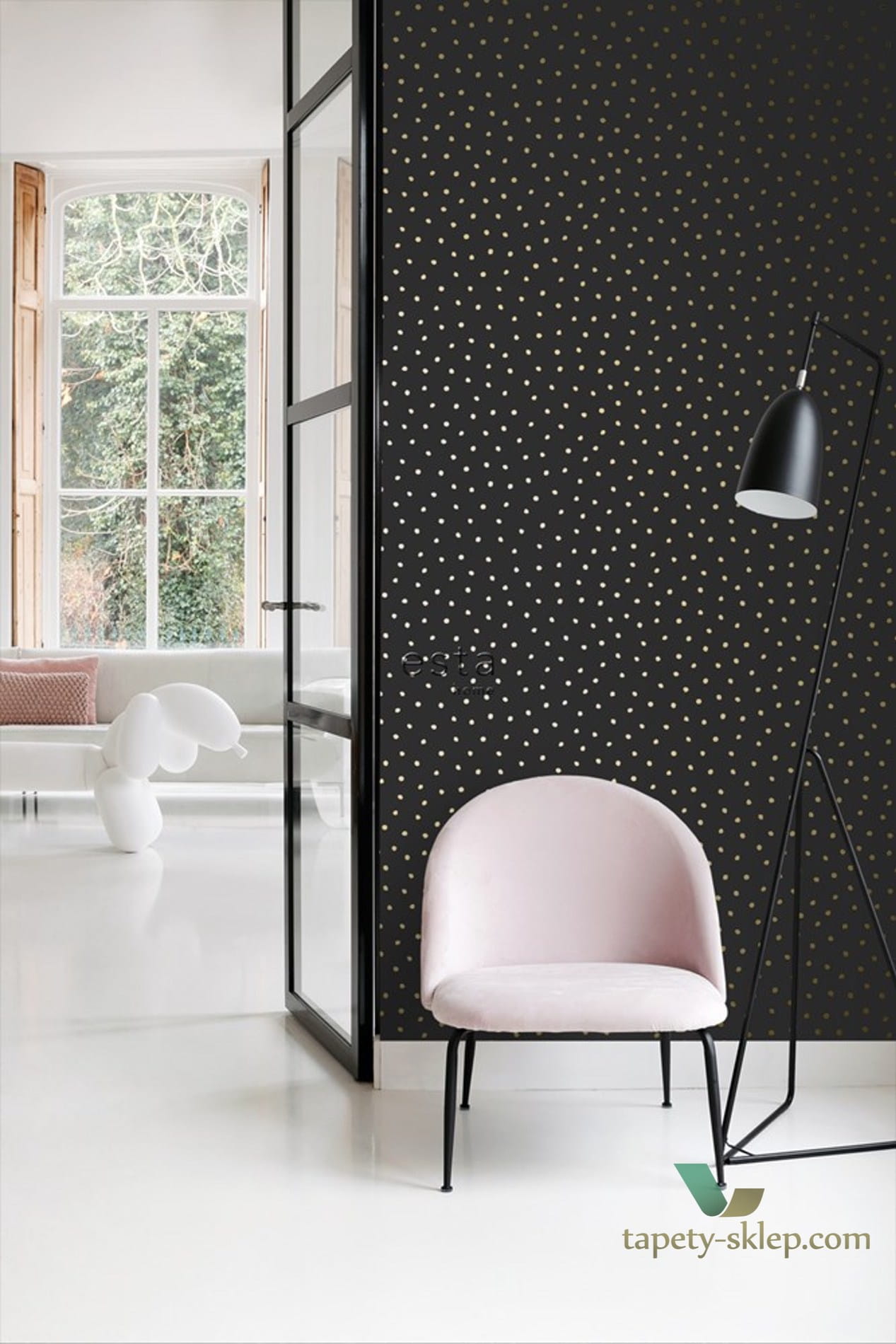 Tapeta Esta 139122 Black and White