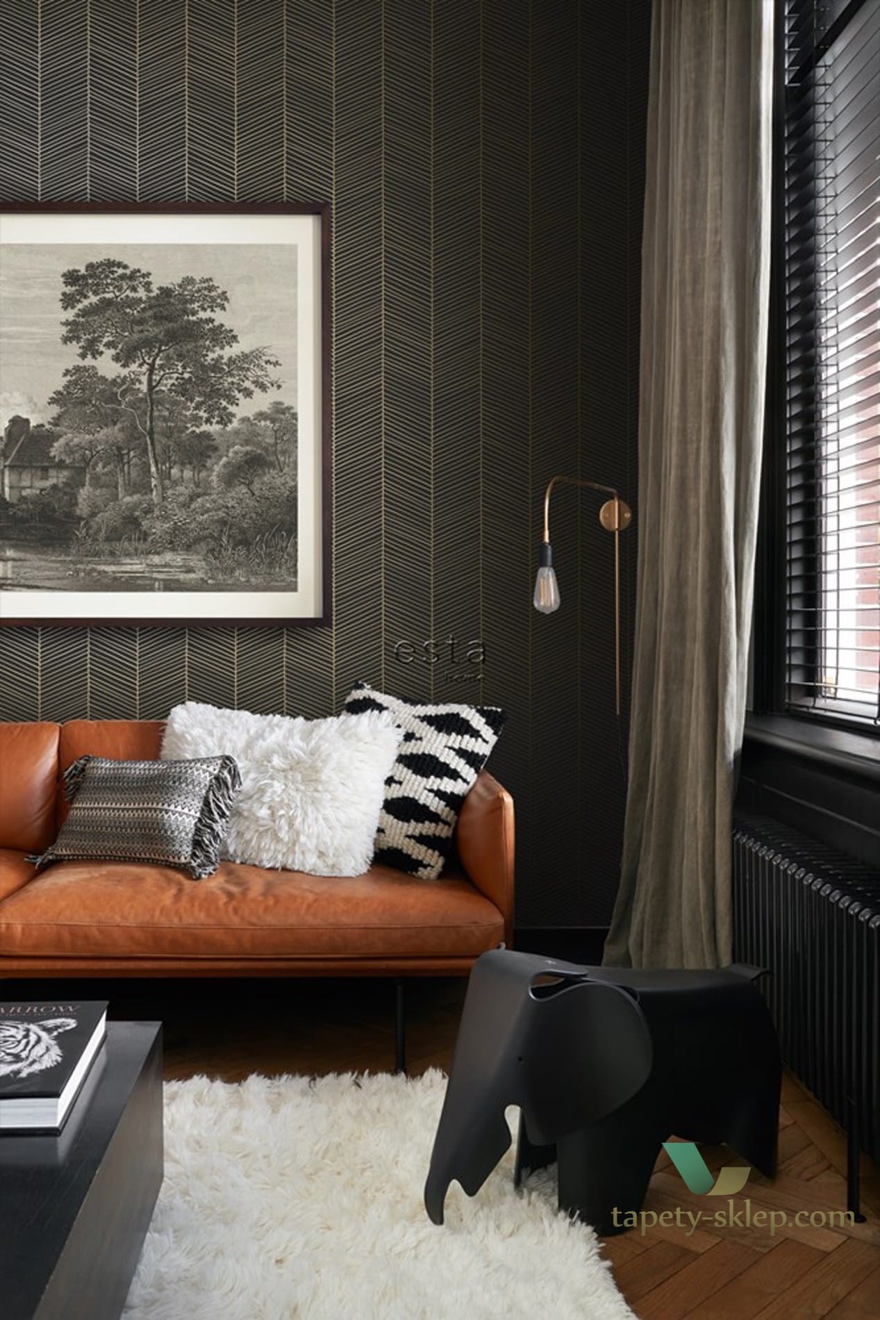 Tapeta Esta 139136 Black and White