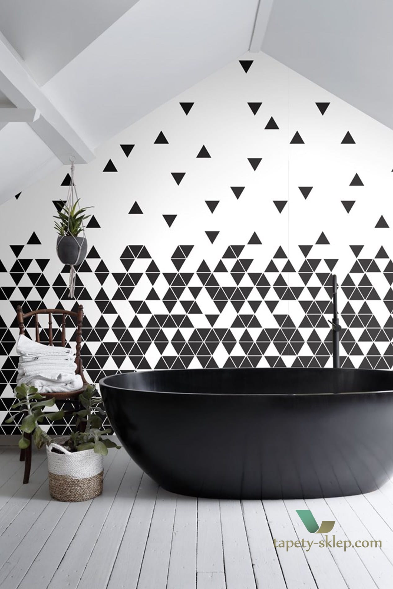 Mural Esta 158906 Black and White