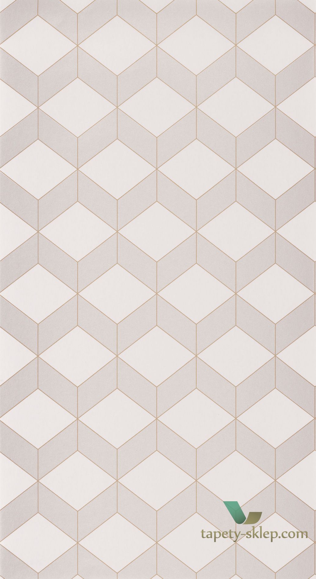 Tapeta geometryczna 3D Casadeco MNCT 85681212 Metro 1930