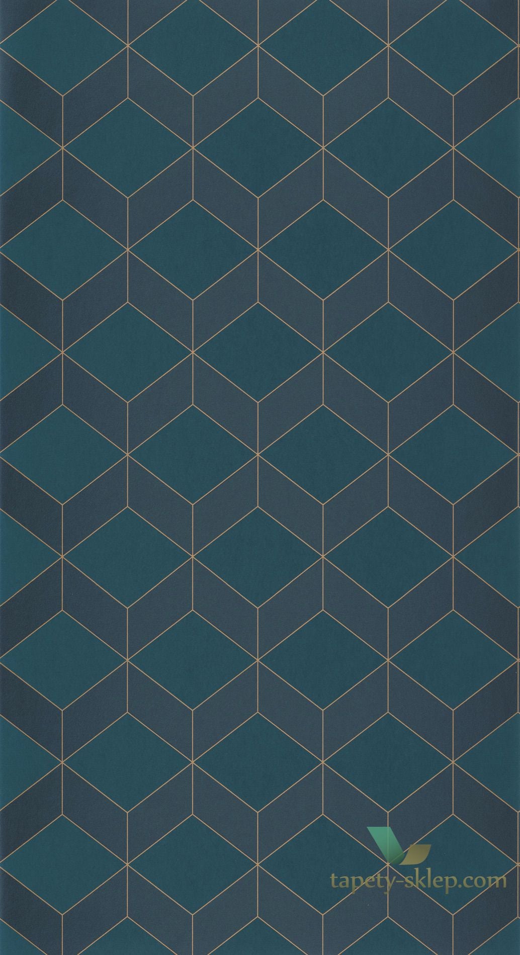 Tapeta geometryczna 3D Casadeco MNCT 85686337 Metro 1930