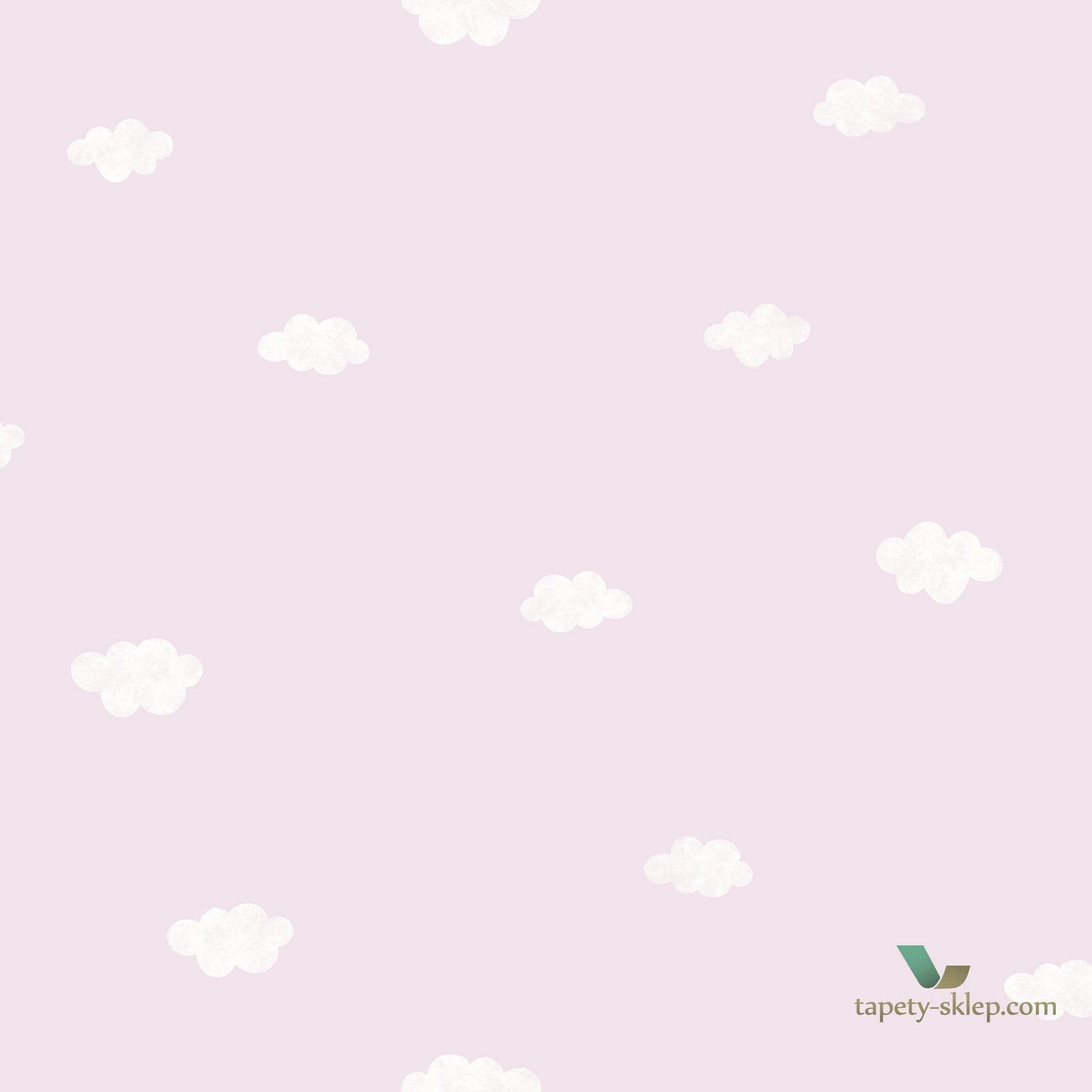 Tapeta Casadeco RONI29755132 Nuage Rose & Nino