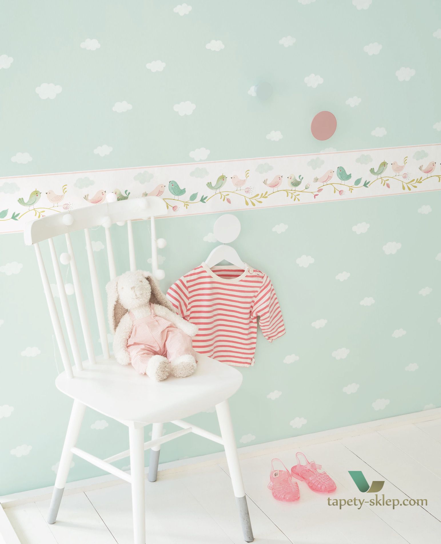 Border Casadeco RONI85596299 Rose Rose & Nino