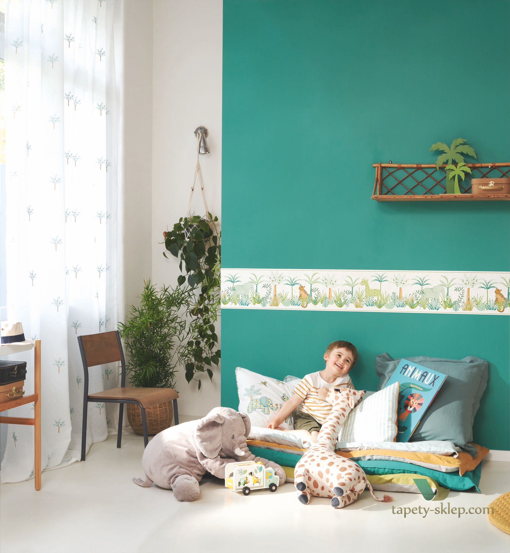 Border Casadeco RONI85657588 Leon Rose & Nino