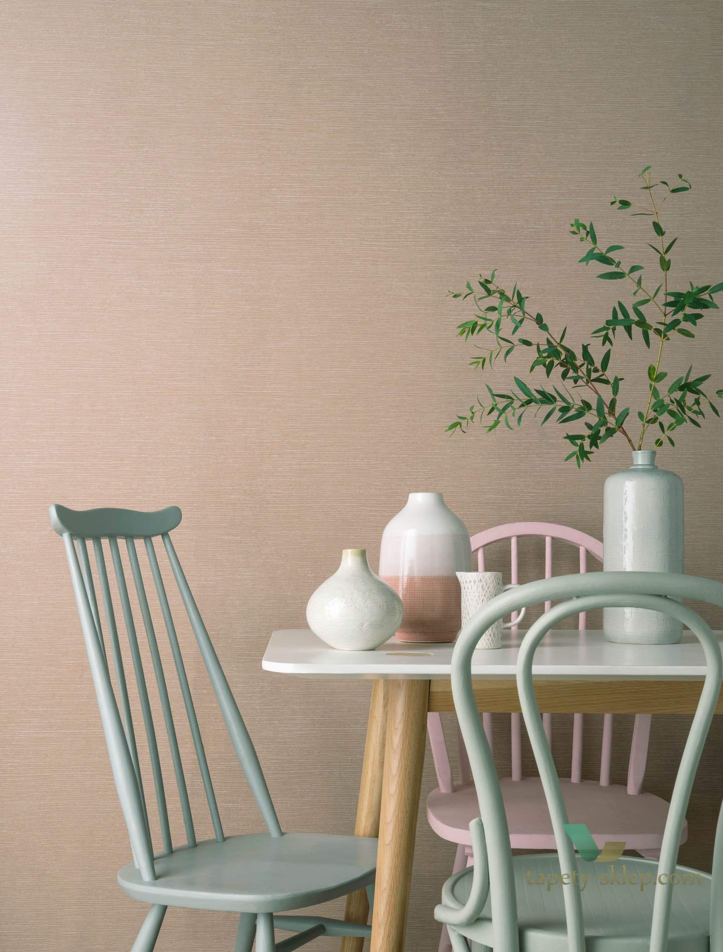Tapeta 1838 Wallcoverings 1804-122-05 Raffia Beach Aurora
