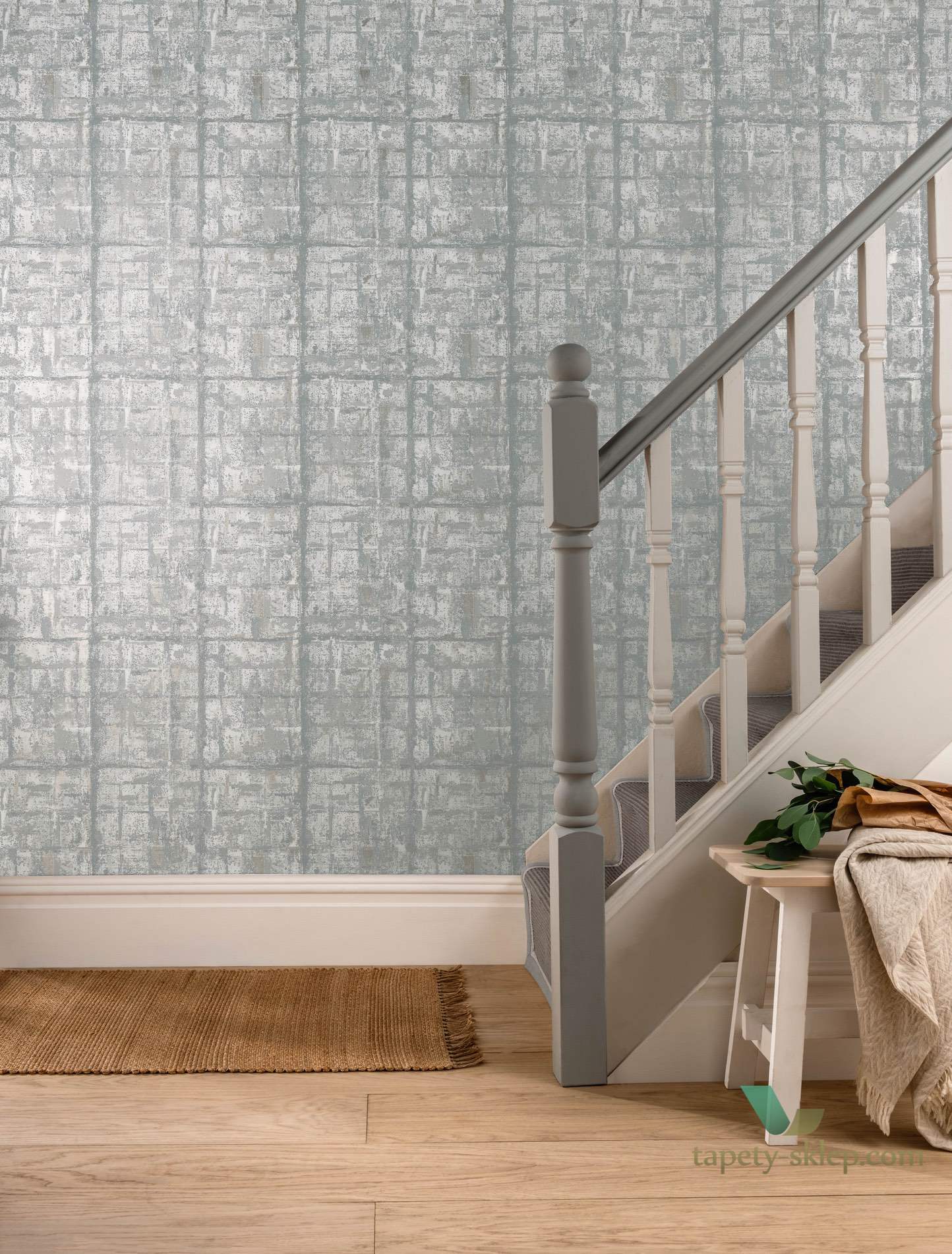 Tapeta 1838 Wallcoverings 1804-120-06 Patina Mist Aurora