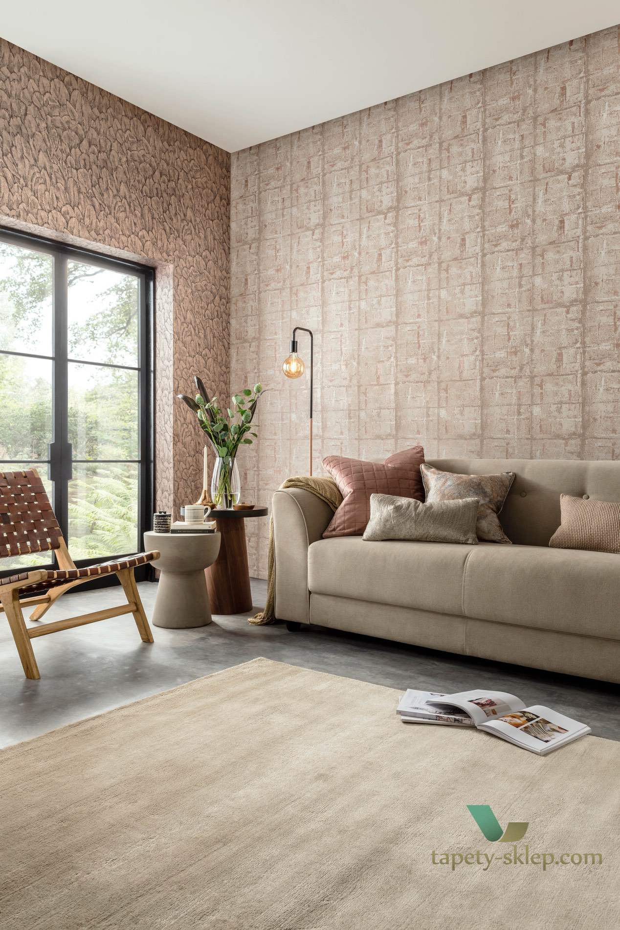 Tapeta 1838 Wallcoverings 1804-120-04 Patina Beach Aurora