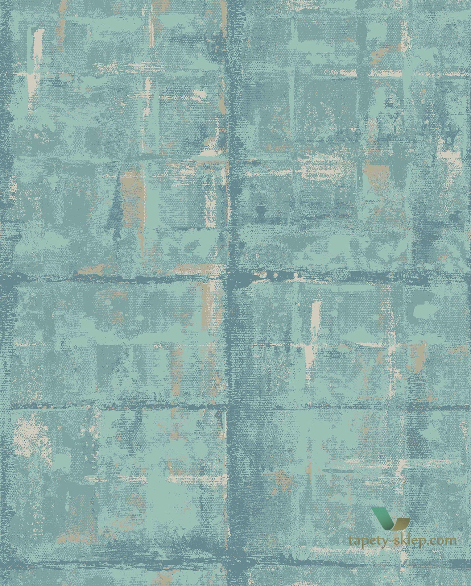 Tapeta 1838 Wallcoverings 1804-120-03 Patina Seafoam Aurora