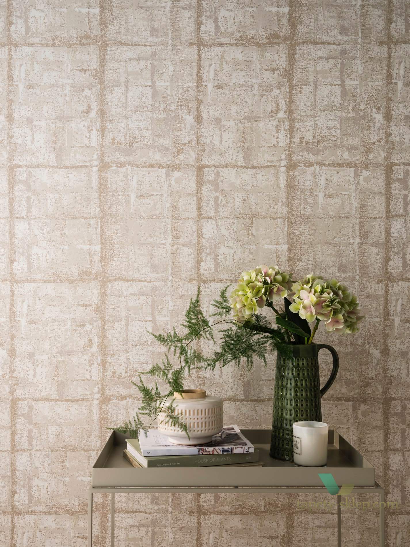 Tapeta 1838 Wallcoverings 1804-120-02 Patina Pearl Aurora