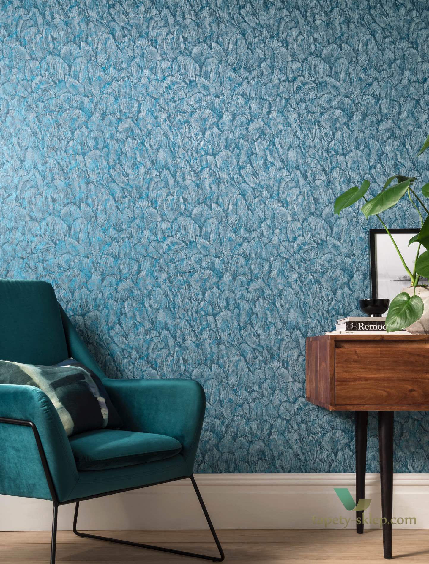 Tapeta 1838 Wallcoverings 1804-119-04 Tranquil Lagoon Aurora