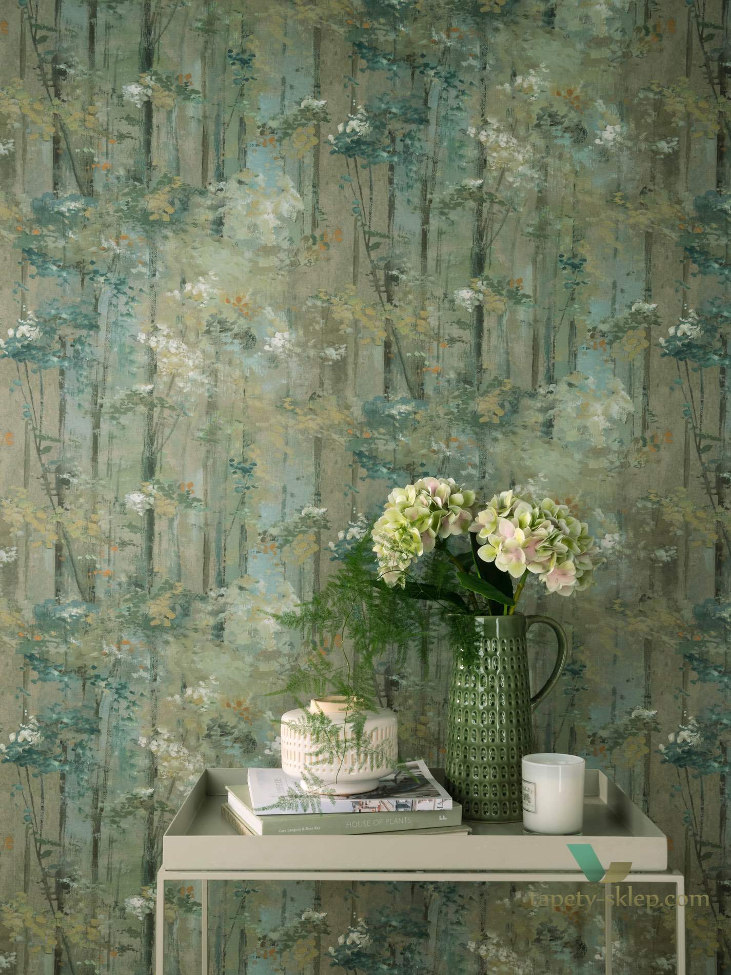 Tapeta 1838 Wallcoverings 1804-118-01 Glade Moss Aurora