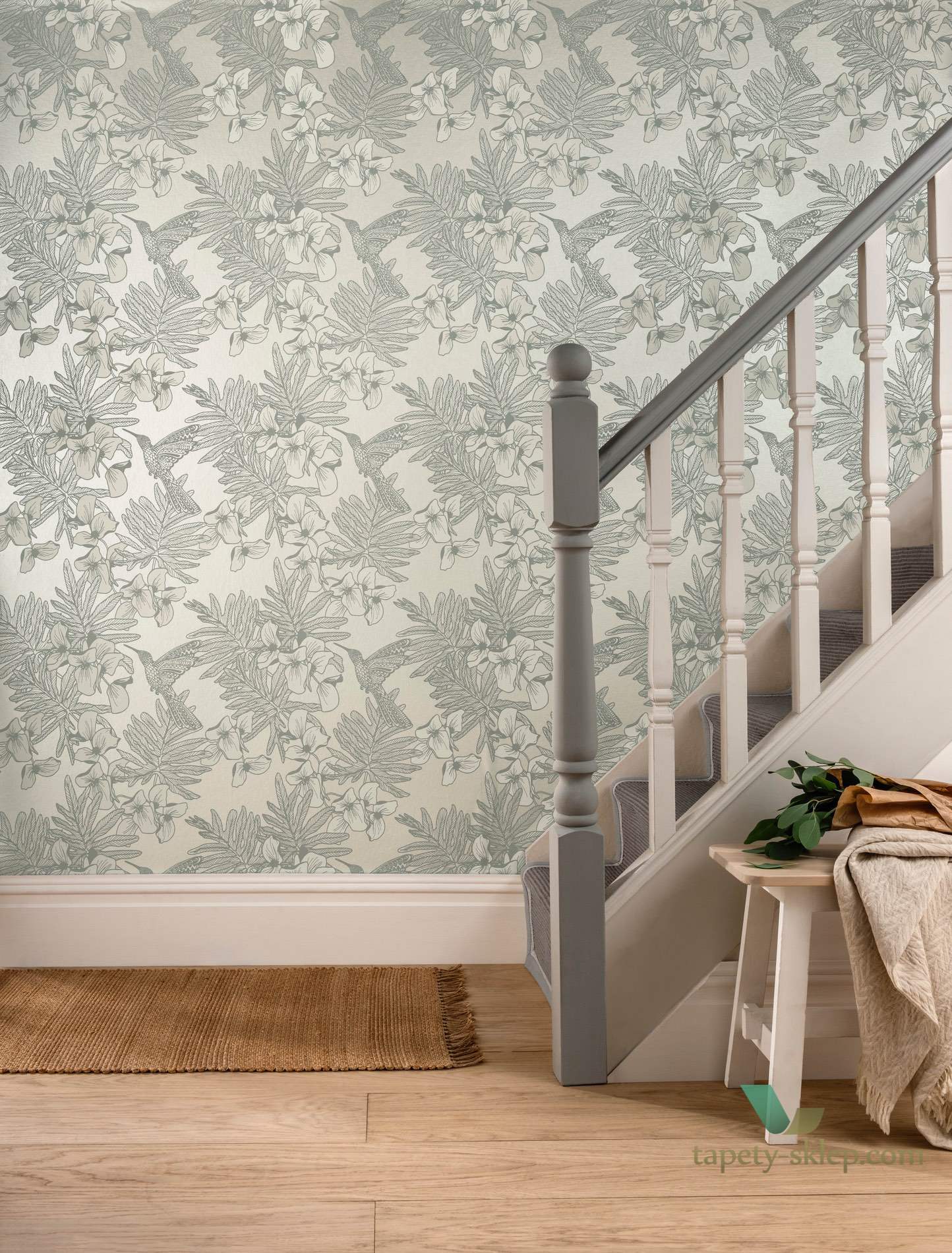 Tapeta 1838 Wallcoverings 1804-117-05 Hummingbird Mist Aurora