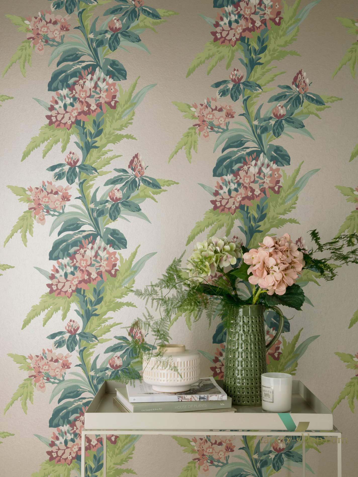 Tapeta 1838 Wallcoverings 1804-116-02 Aurora Moss Aurora