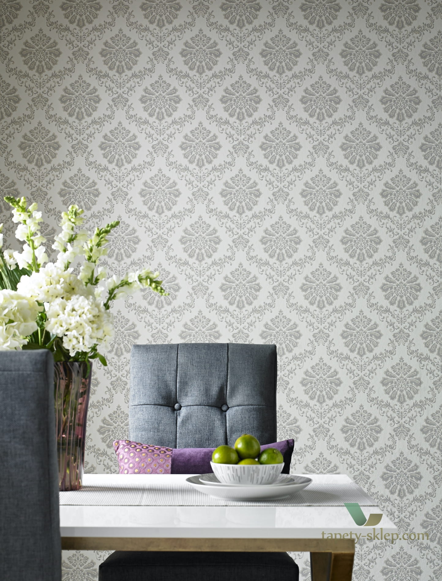 Tapeta 1838 Wallcoverings 1602-104-04 Broughton Avington