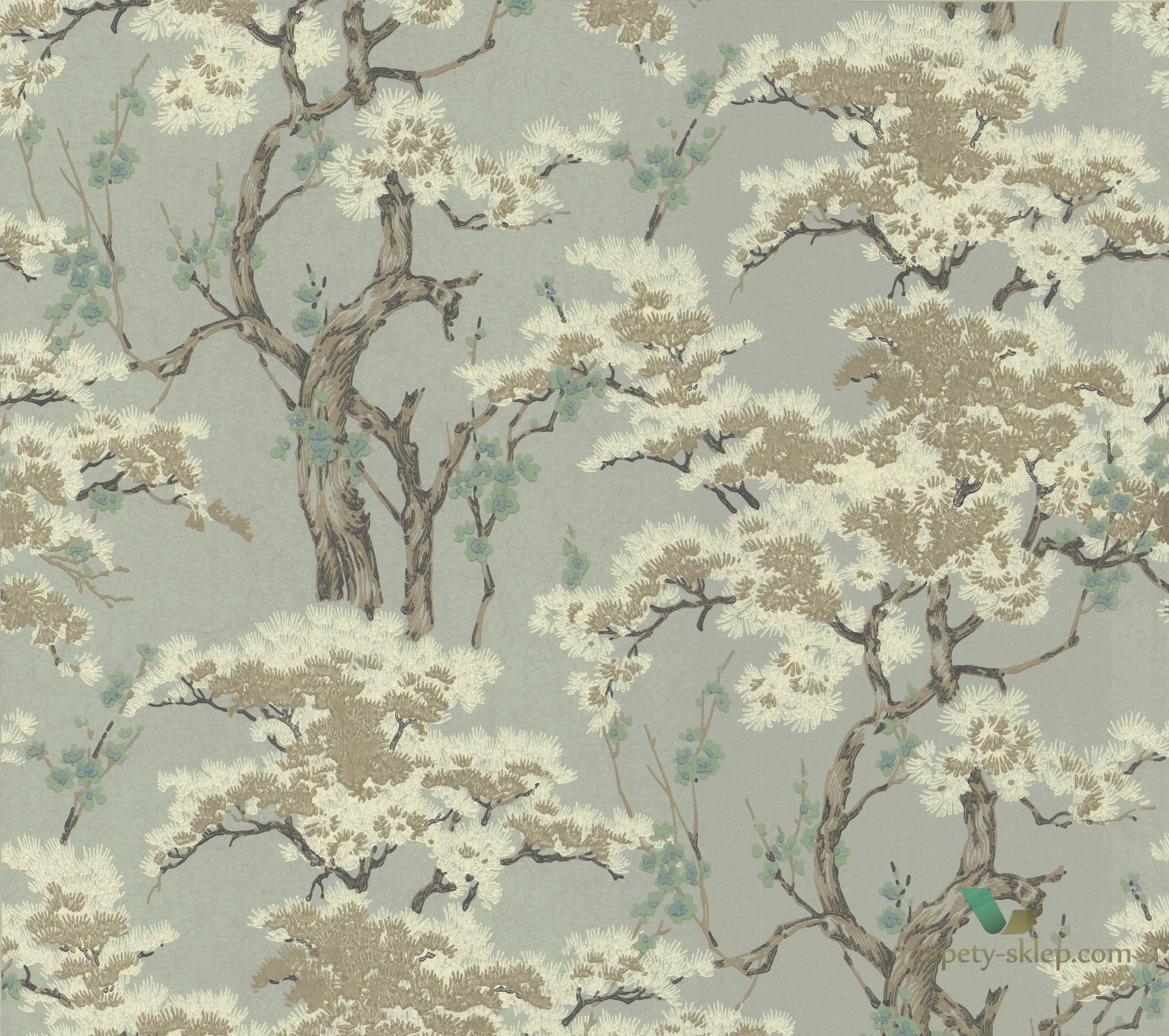 Tapeta 1838 Wallcoverings 1602-100-02 Harewood Avington