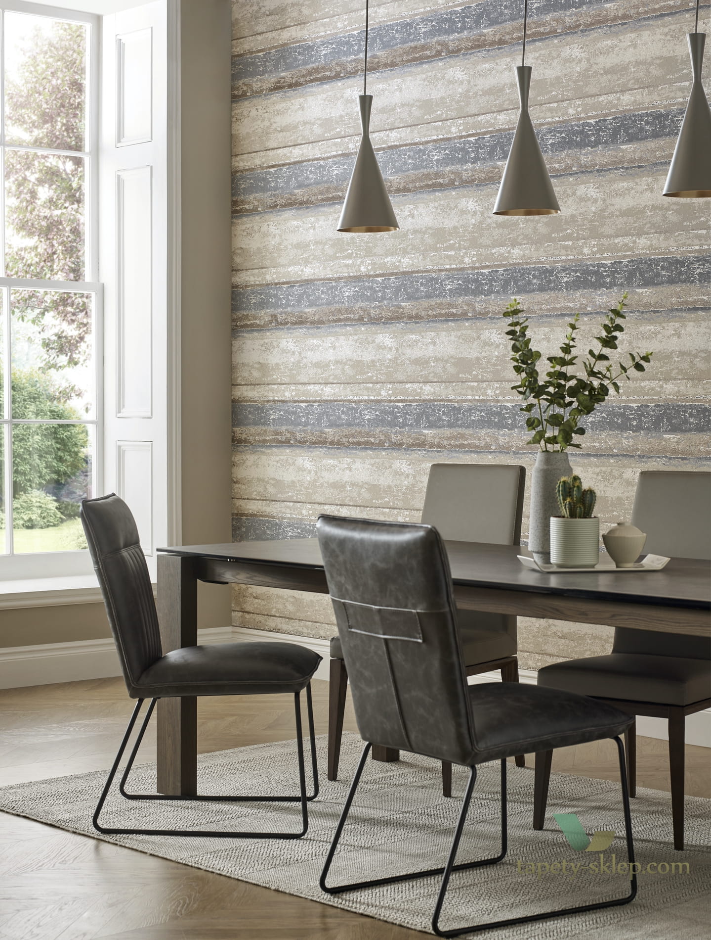 Tapeta 1838 Wallcoverings 1703-110-01 Linea Camellia