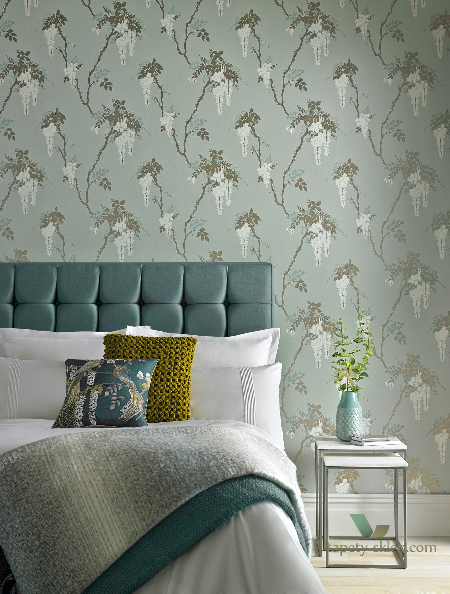 Tapeta 1838 Wallcoverings 1703-109-01 Leonora Camellia