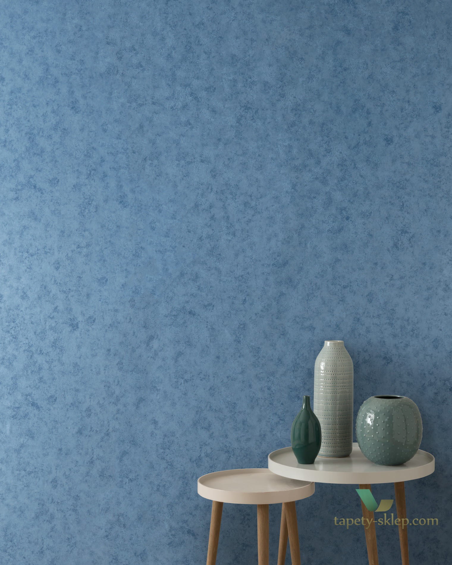 Tapeta 1838 Wallcoverings 1602-107-08 Fenton Azure Capri
