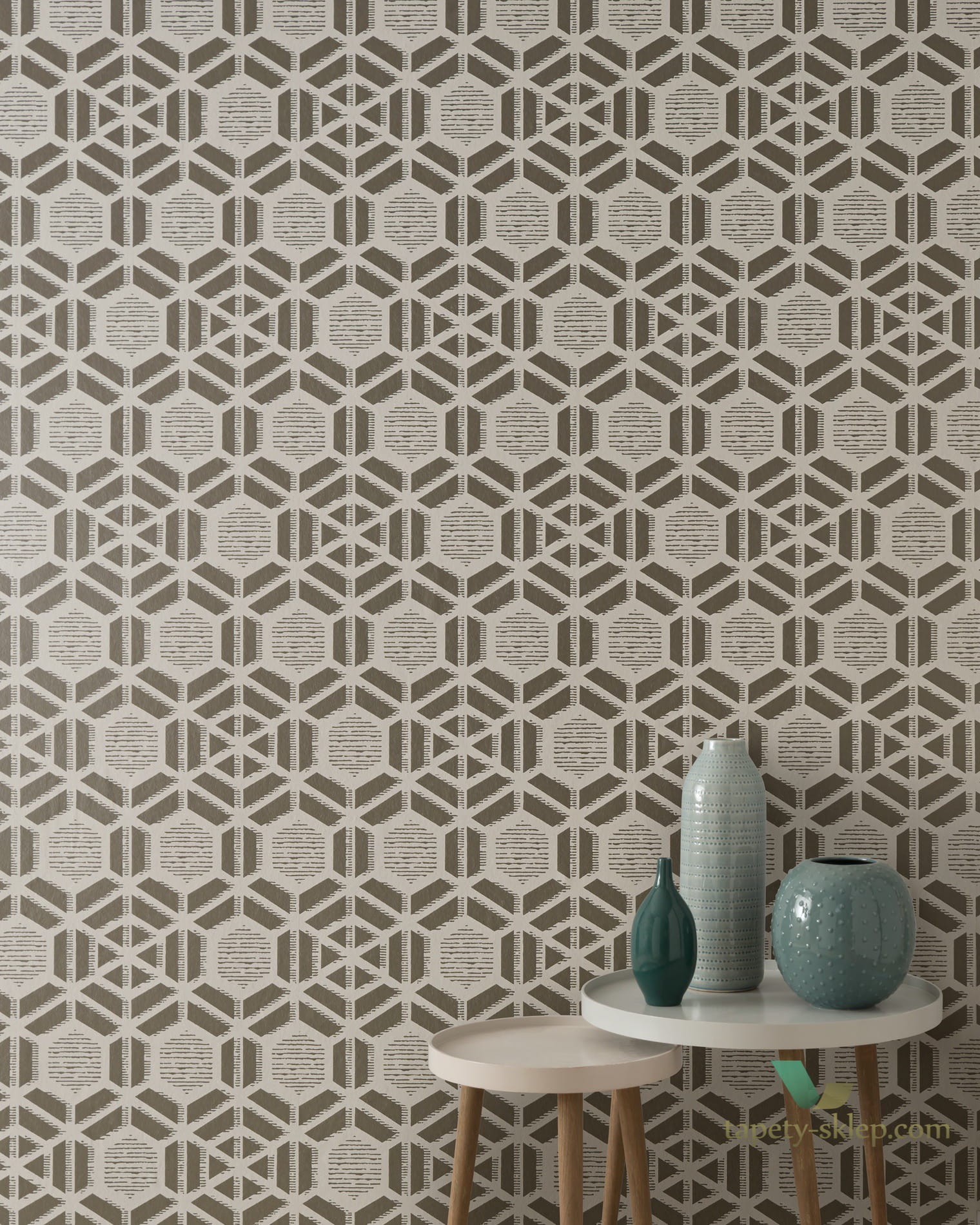 Tapeta 1838 Wallcoverings 1905-126-02 Capri Burnished Capri
