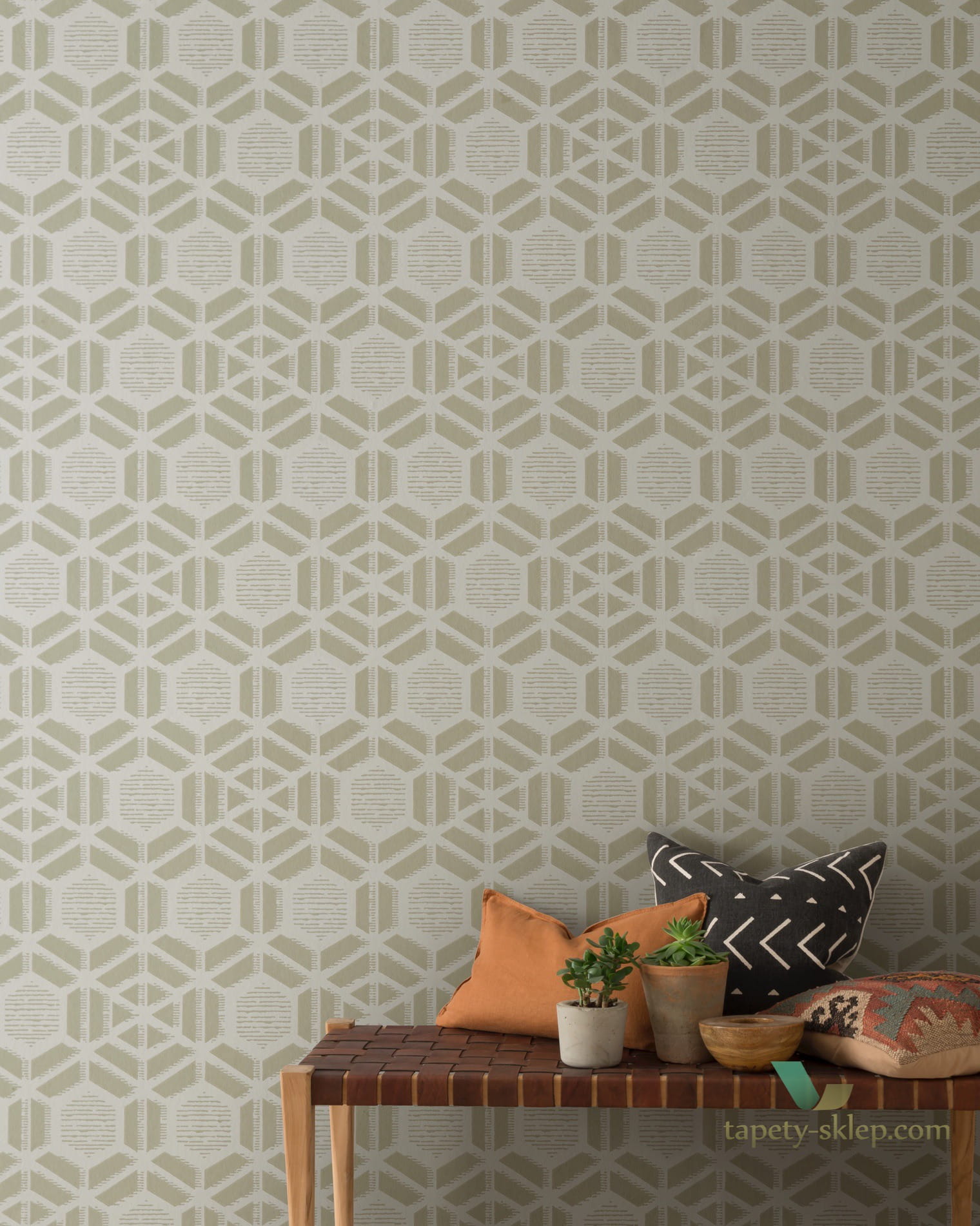 Tapeta 1838 Wallcoverings 1905-126-04 Capri Sandstone Capri