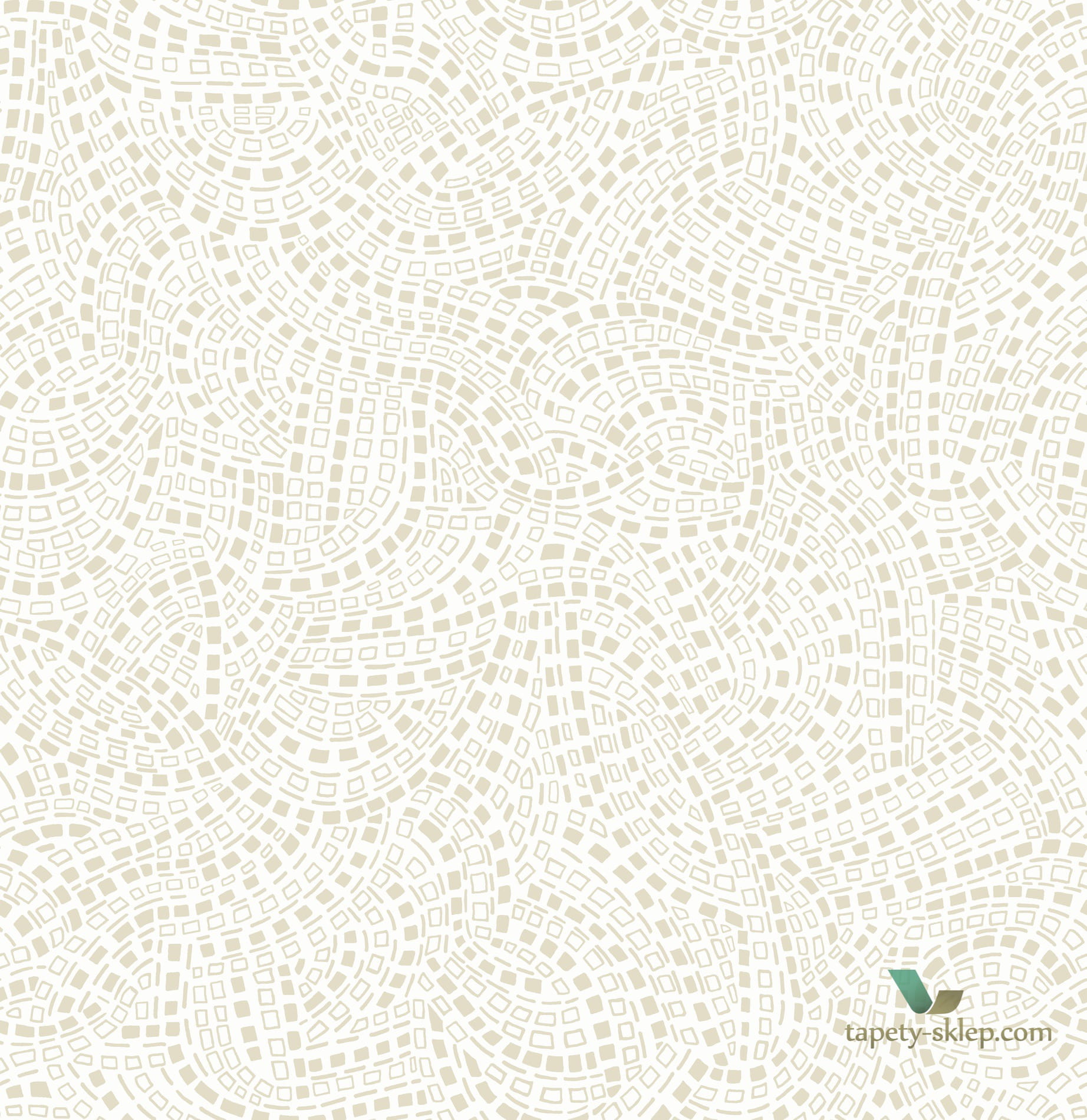 Tapeta 1838 Wallcoverings 1905-127-07 Mosaic Shimmer Capri