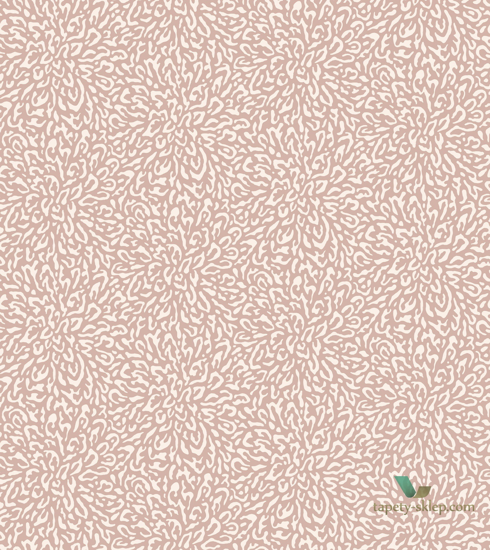 Tapeta 1838 Wallcoverings 1905-128-05 Corallo Pink Stucco Capri