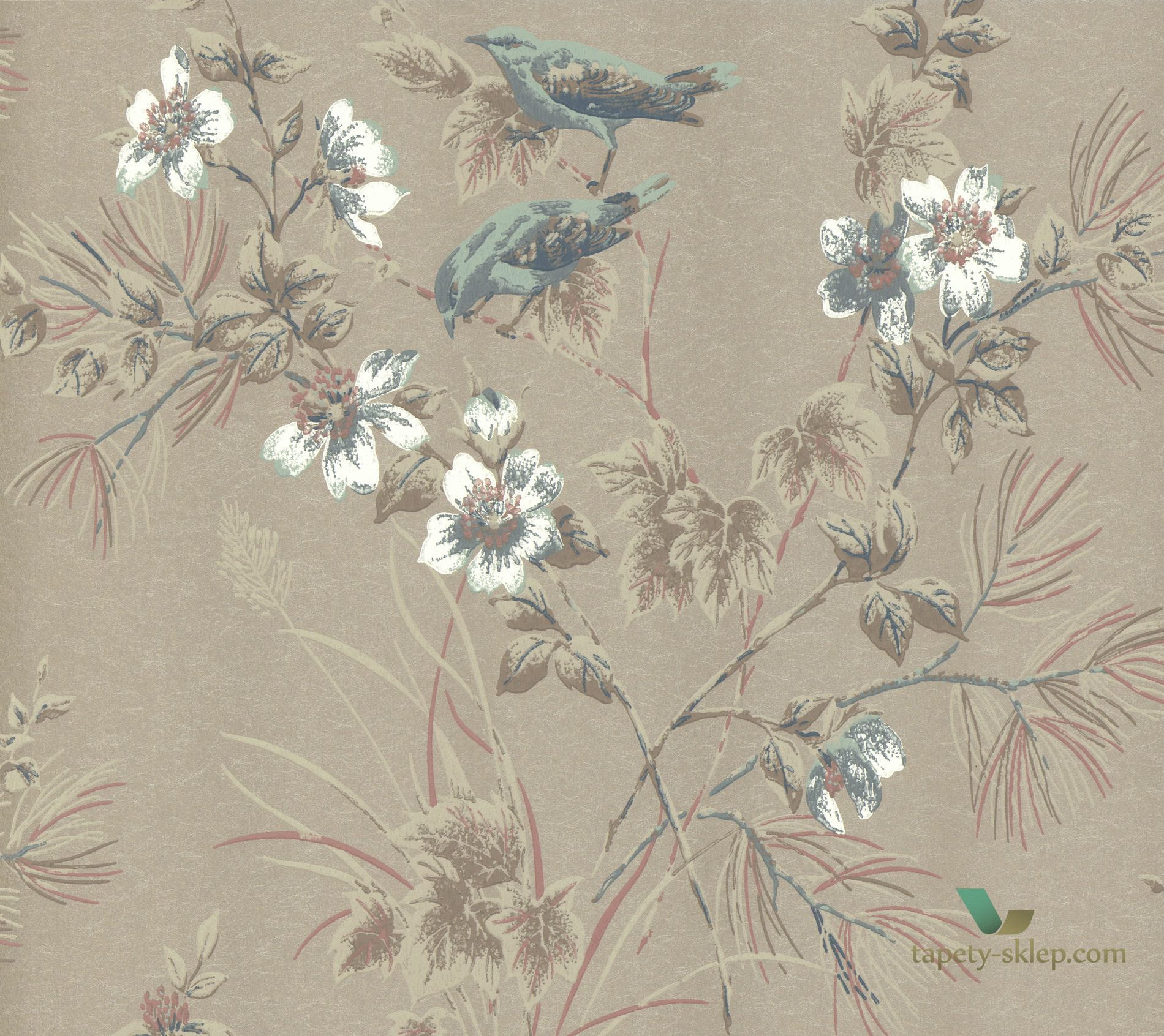 Tapeta 1838 Wallcoverings 1601-100-04 Rosemore Rosemore