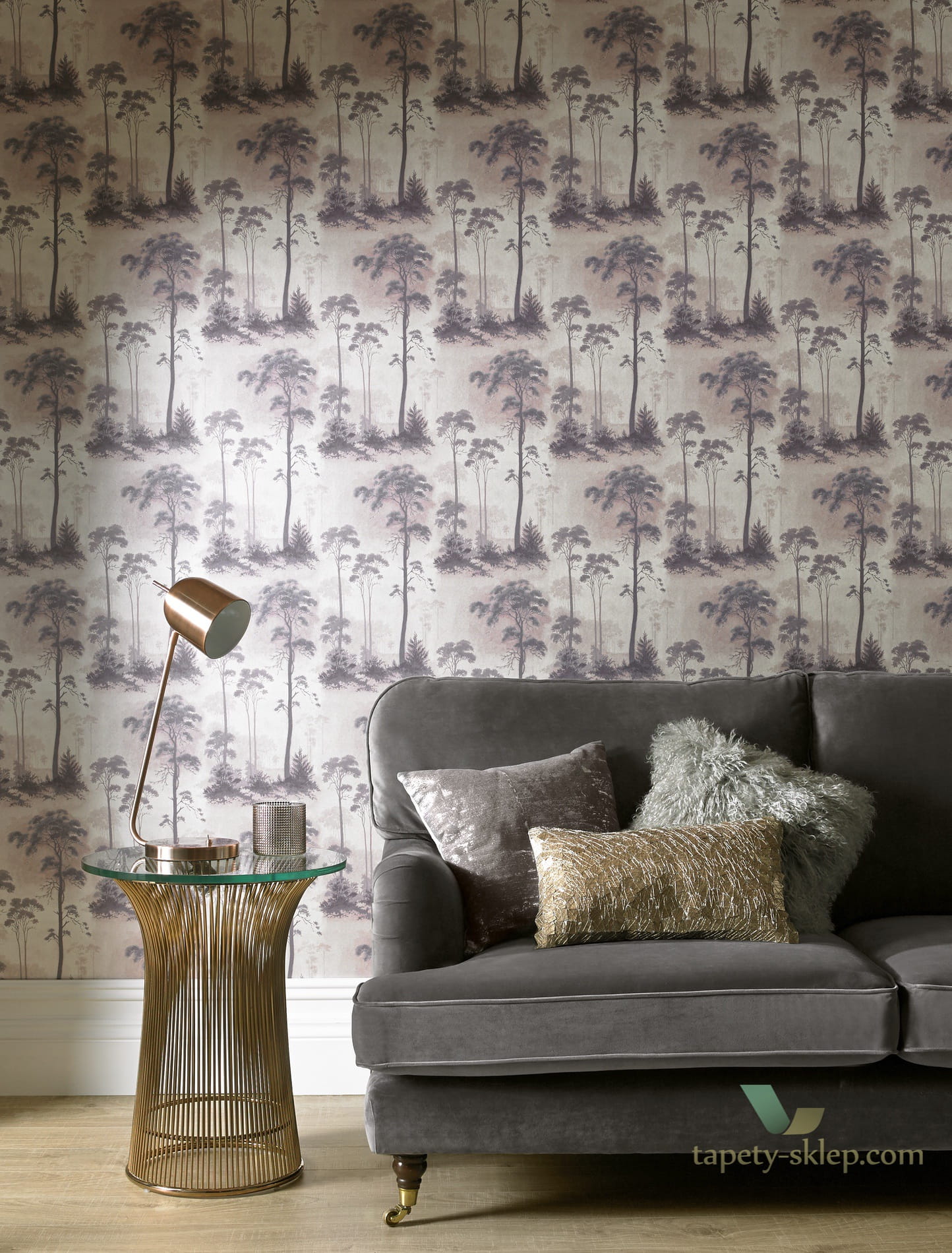 Tapeta 1838 Wallcoverings 1601-102-03 Prior Park Rosemore
