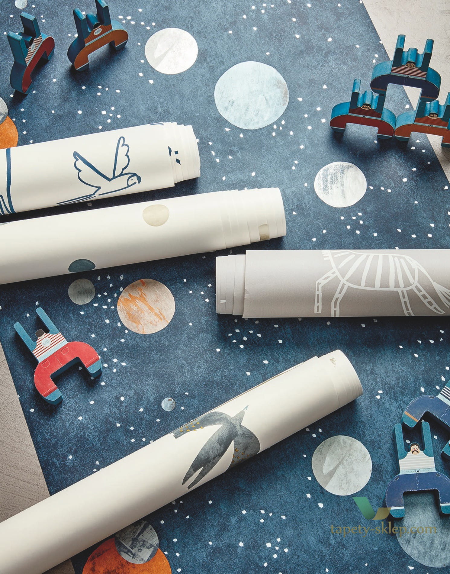 Tapeta Harlequin 112642 Out Of This World Book Of Little Treasures