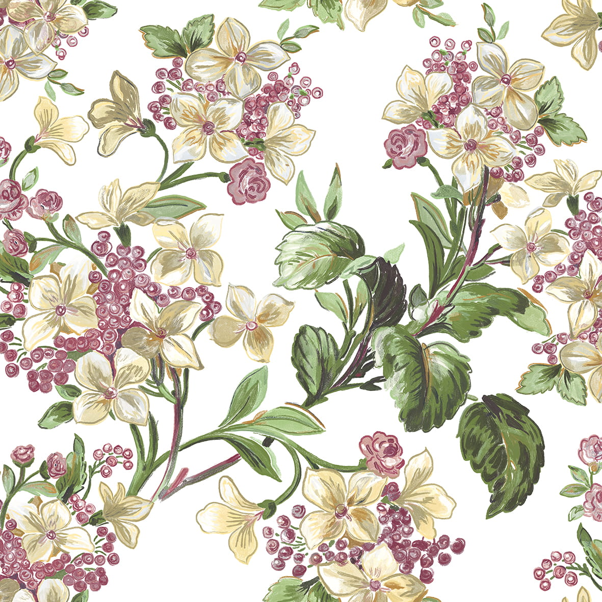 Tapeta Coordonne 8800040 Flowery Metamorphosis