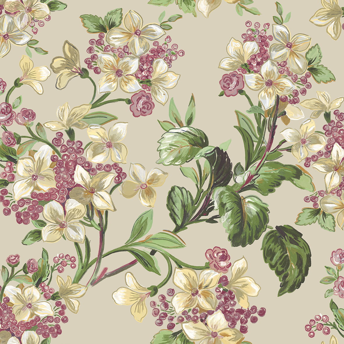 Tapeta Coordonne 8800041 Flowery Metamorphosis